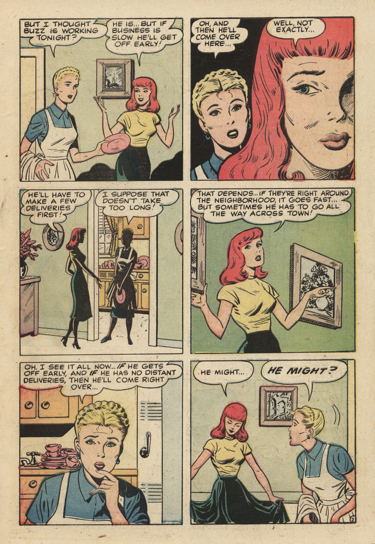 Read online Patsy Walker comic -  Issue #50 - 39