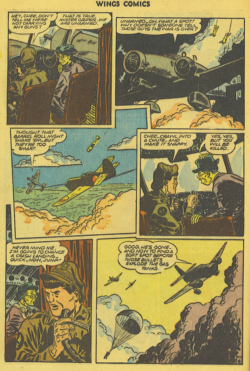 Read online Wings Comics comic -  Issue #67 - 6