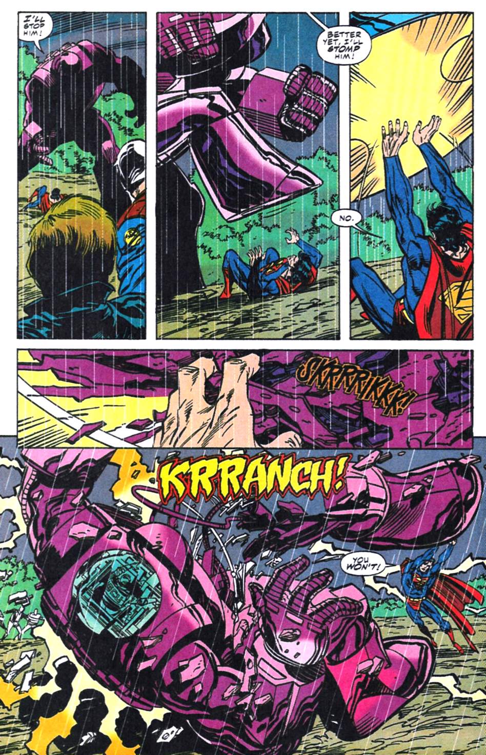 Read online Action Comics (1938) comic -  Issue #705 - 16