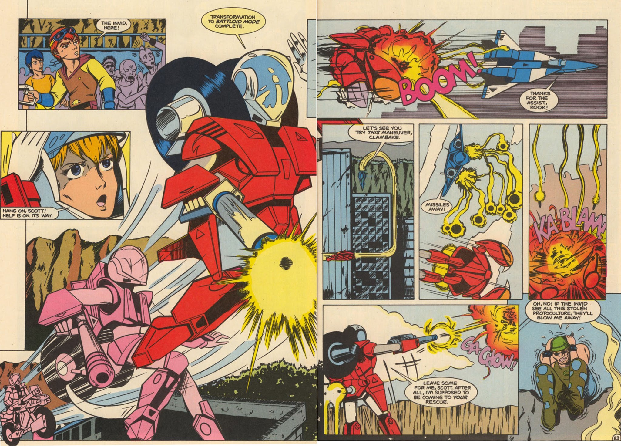 Read online Robotech The New Generation comic -  Issue #6 - 28