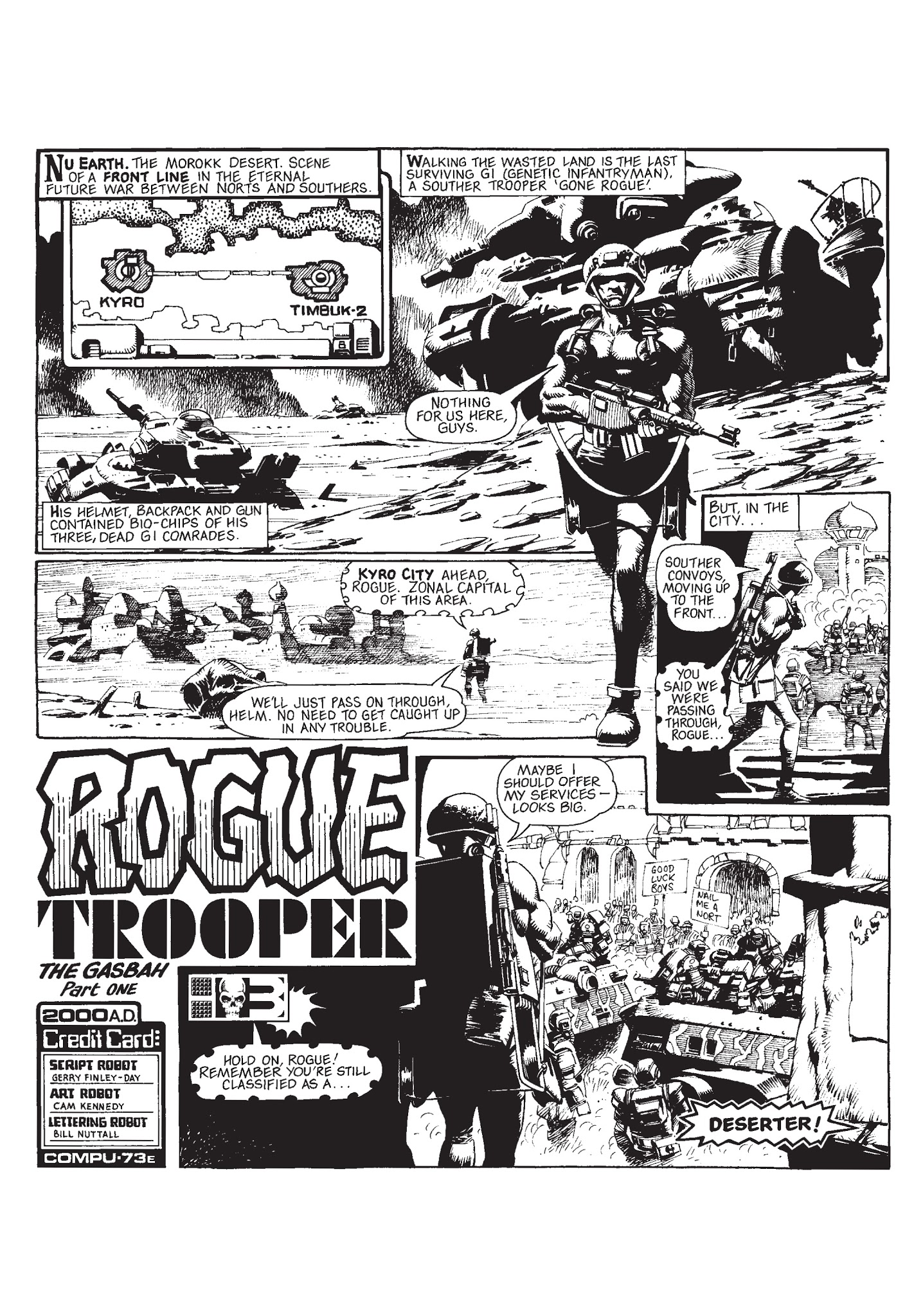 Read online Rogue Trooper: Tales of Nu-Earth comic -  Issue # TPB 2 - 126