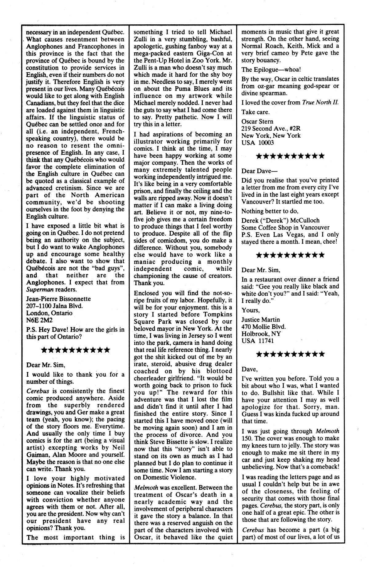 Cerebus Issue #153 #152 - English 25