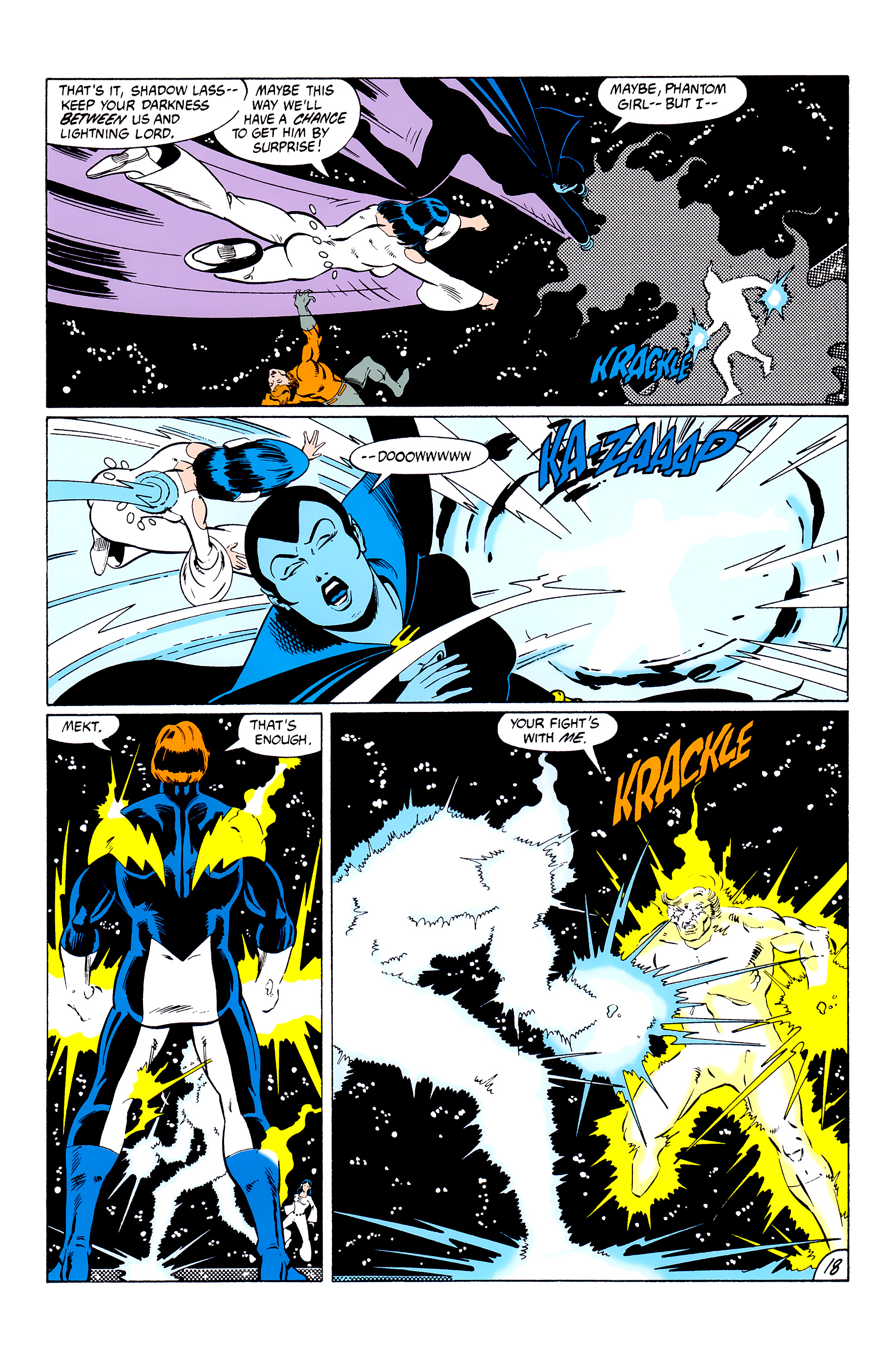 Read online Legion of Super-Heroes (1980) comic -  Issue #302 - 19