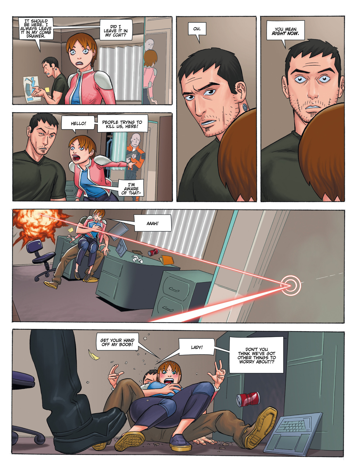 Read online Flywires comic -  Issue #2 - 6