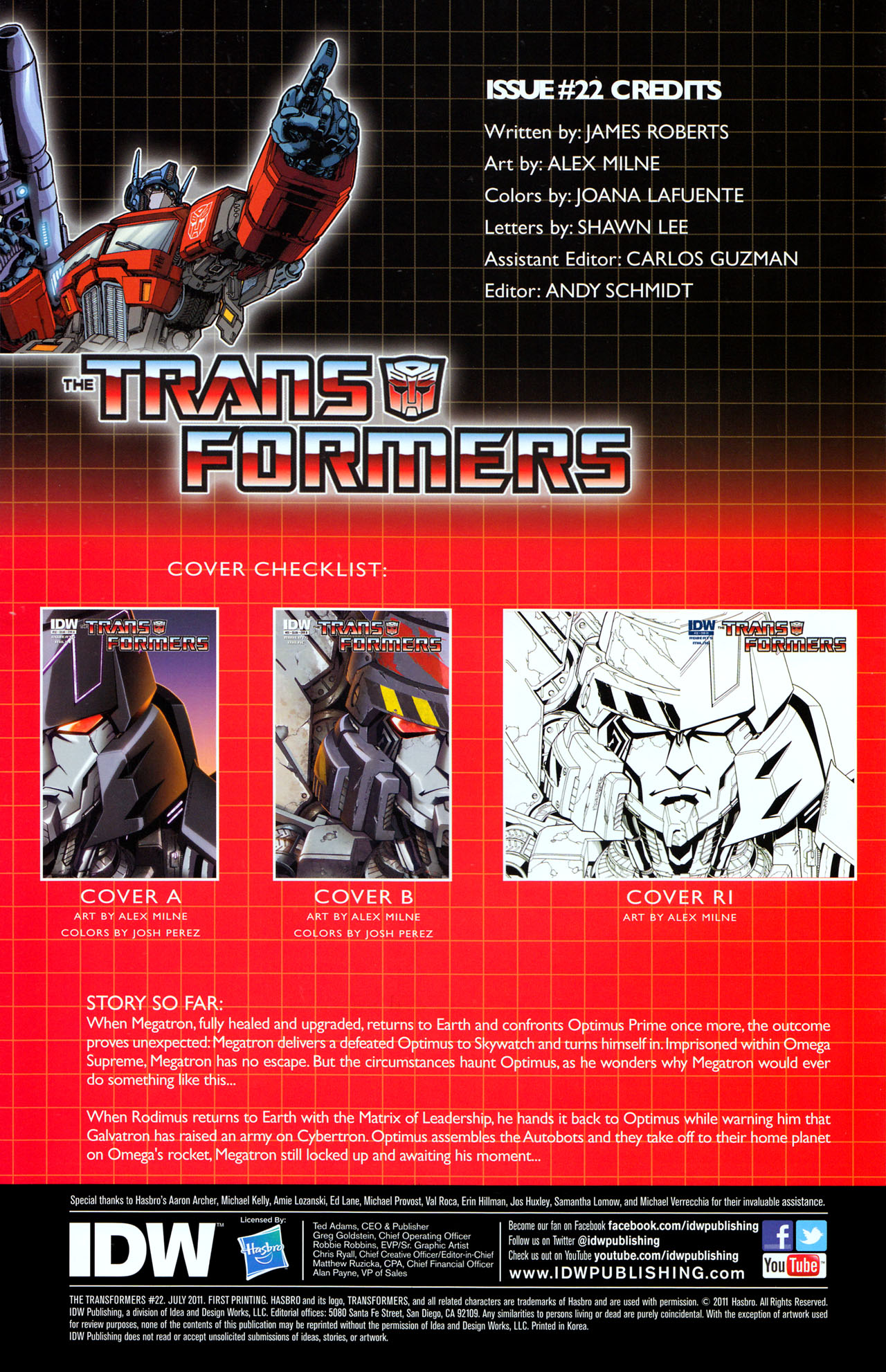 Read online The Transformers (2009) comic -  Issue #22 - 3
