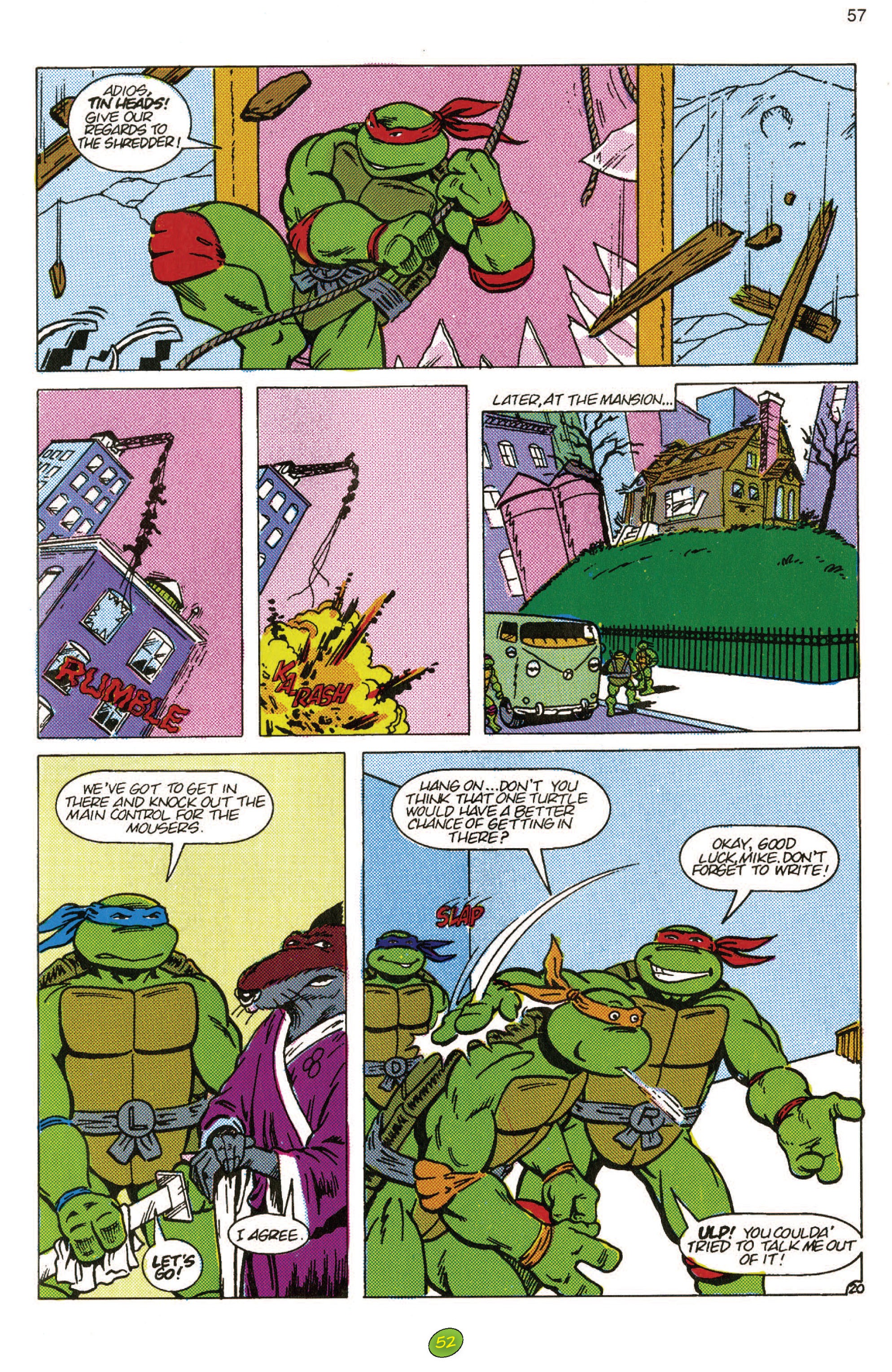 Read online Teenage Mutant Ninja Turtles 100-Page Spectacular comic -  Issue # TPB - 54