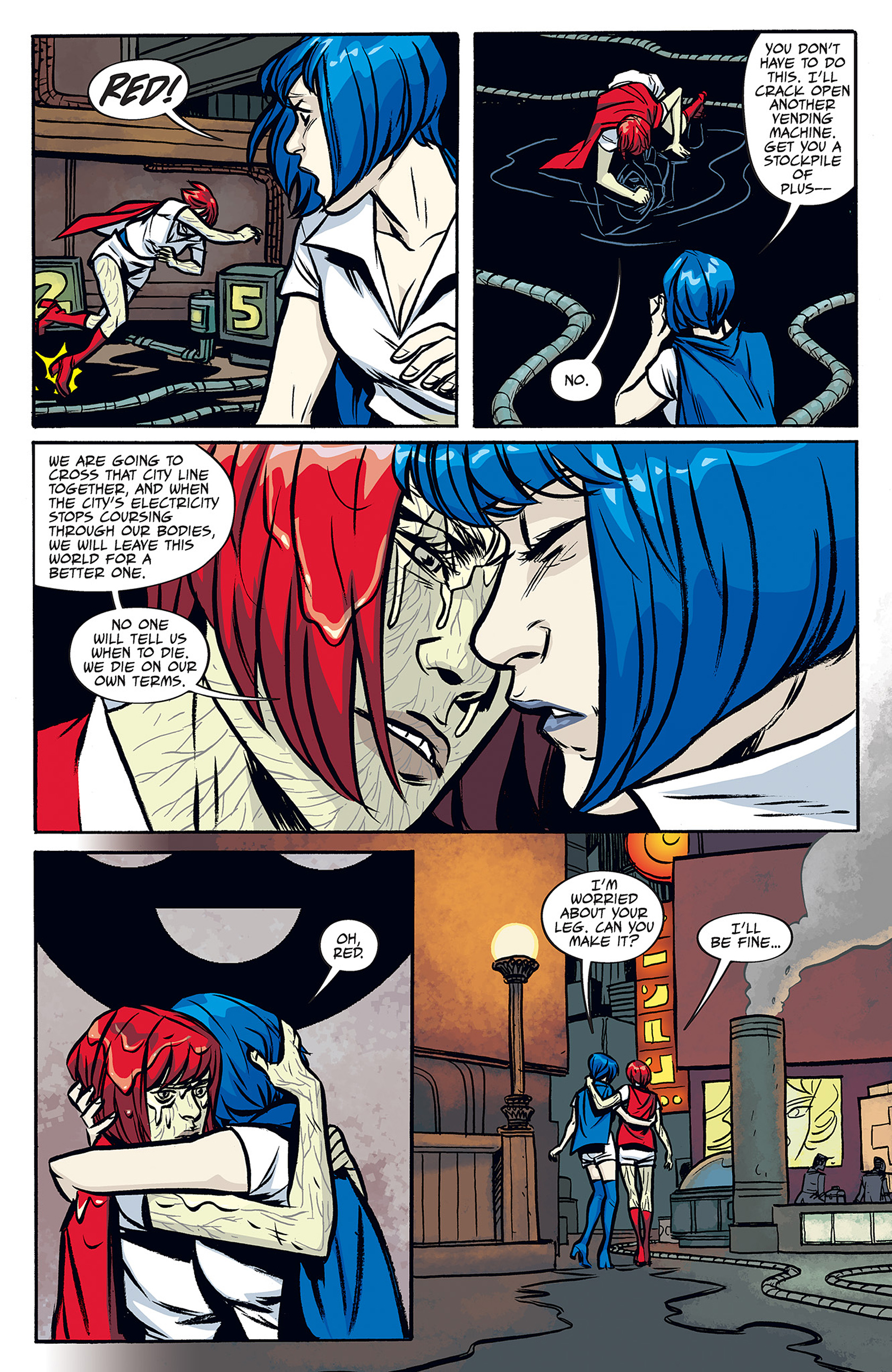 Read online The True Lives Of The Fabulous Killjoys comic -  Issue #4 - 4