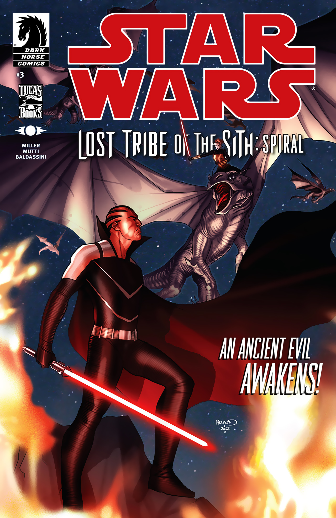 Read online Star Wars: Lost Tribe of the Sith - Spiral comic -  Issue #3 - 1