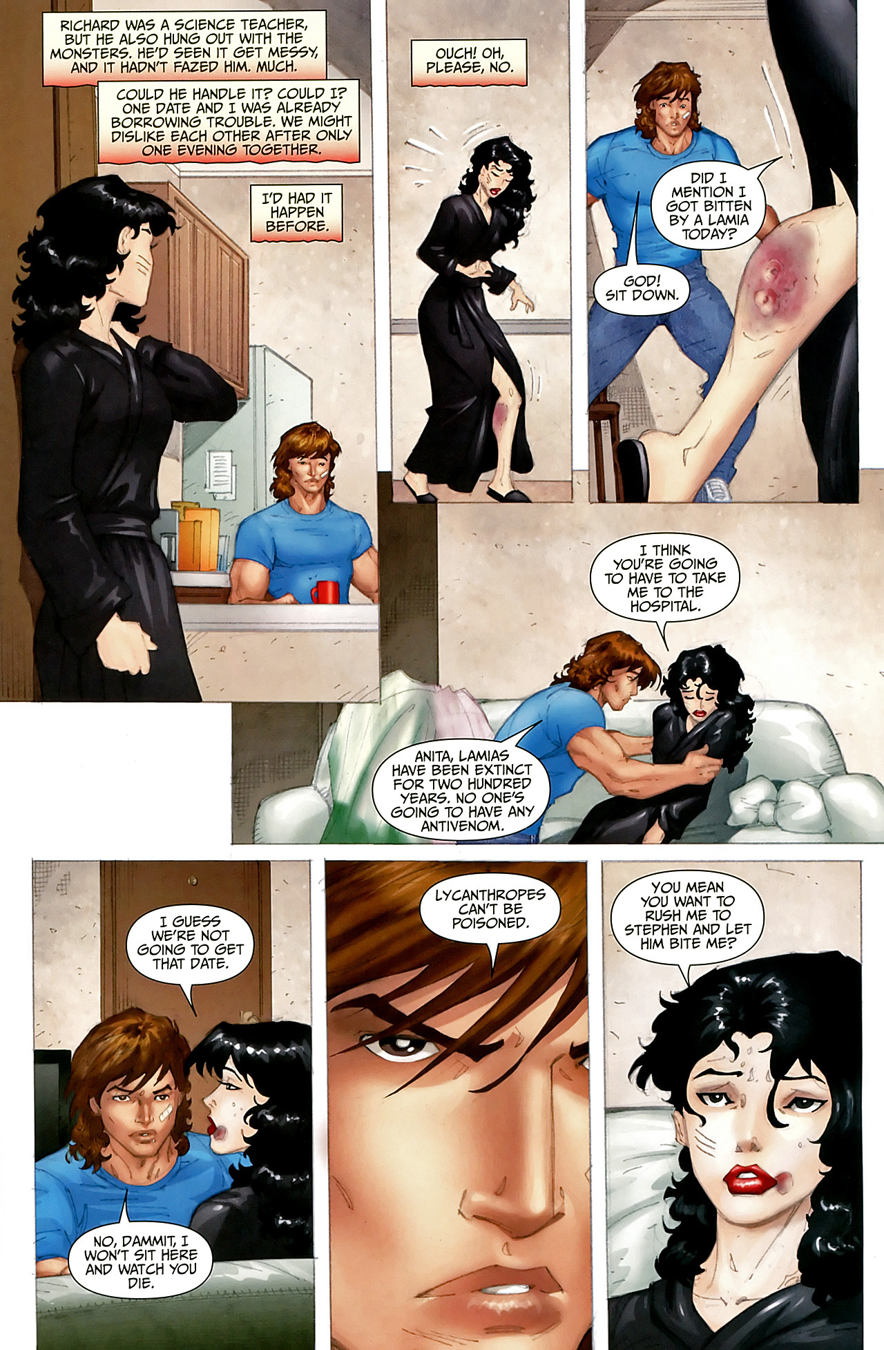Read online Anita Blake, Vampire Hunter: Circus of the Damned - The Scoundrel comic -  Issue #3 - 6