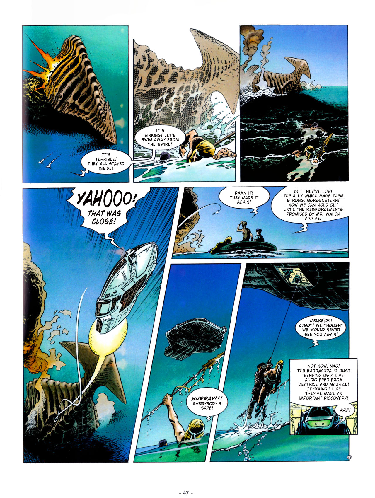 Read online Aquablue comic -  Issue #3 - 48