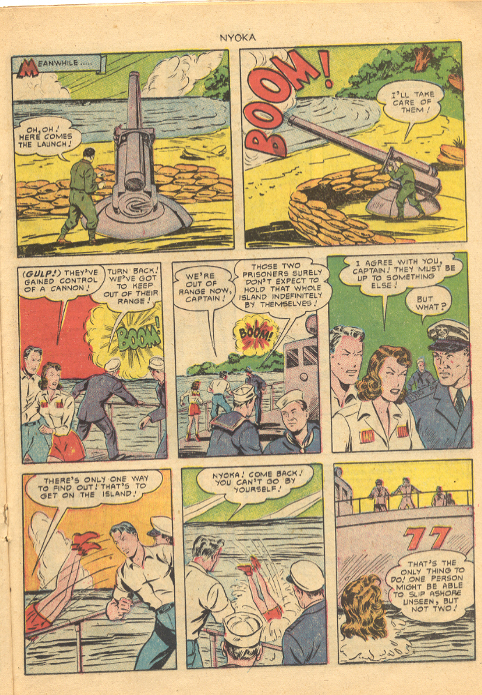 Read online Nyoka the Jungle Girl (1945) comic -  Issue #52 - 21