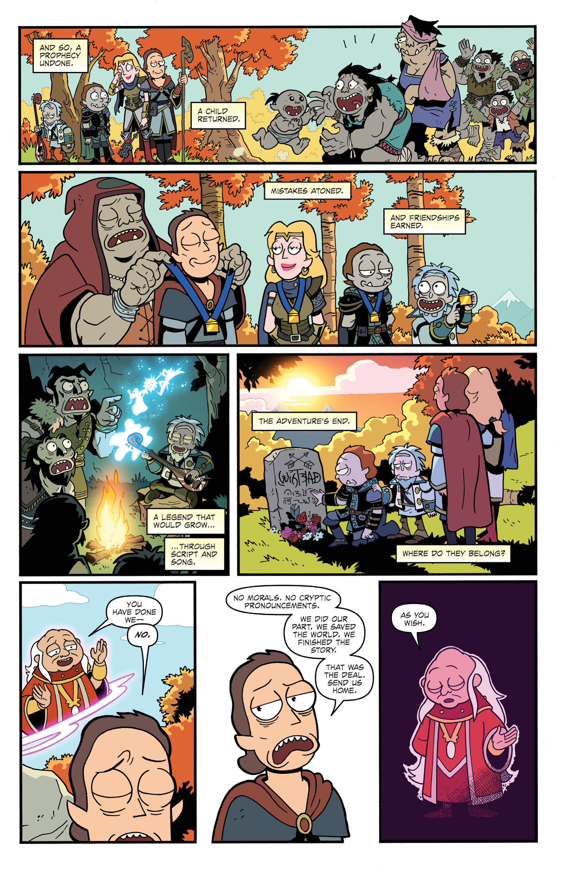 Read online Rick and Morty vs Dungeons & Dragons comic -  Issue # _TPB - 100