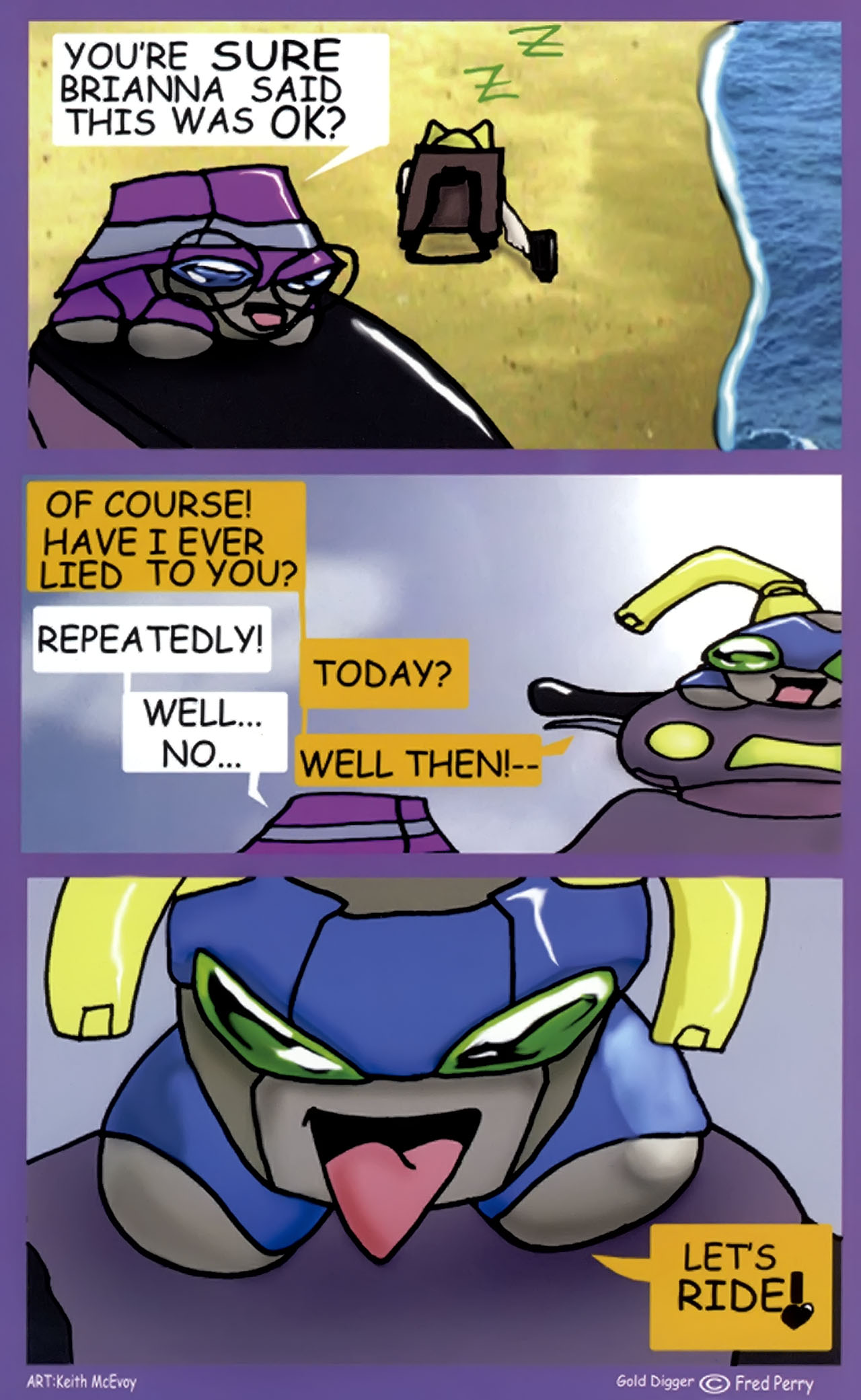 Read online Gold Digger Swimsuit Special comic -  Issue #14 - 23