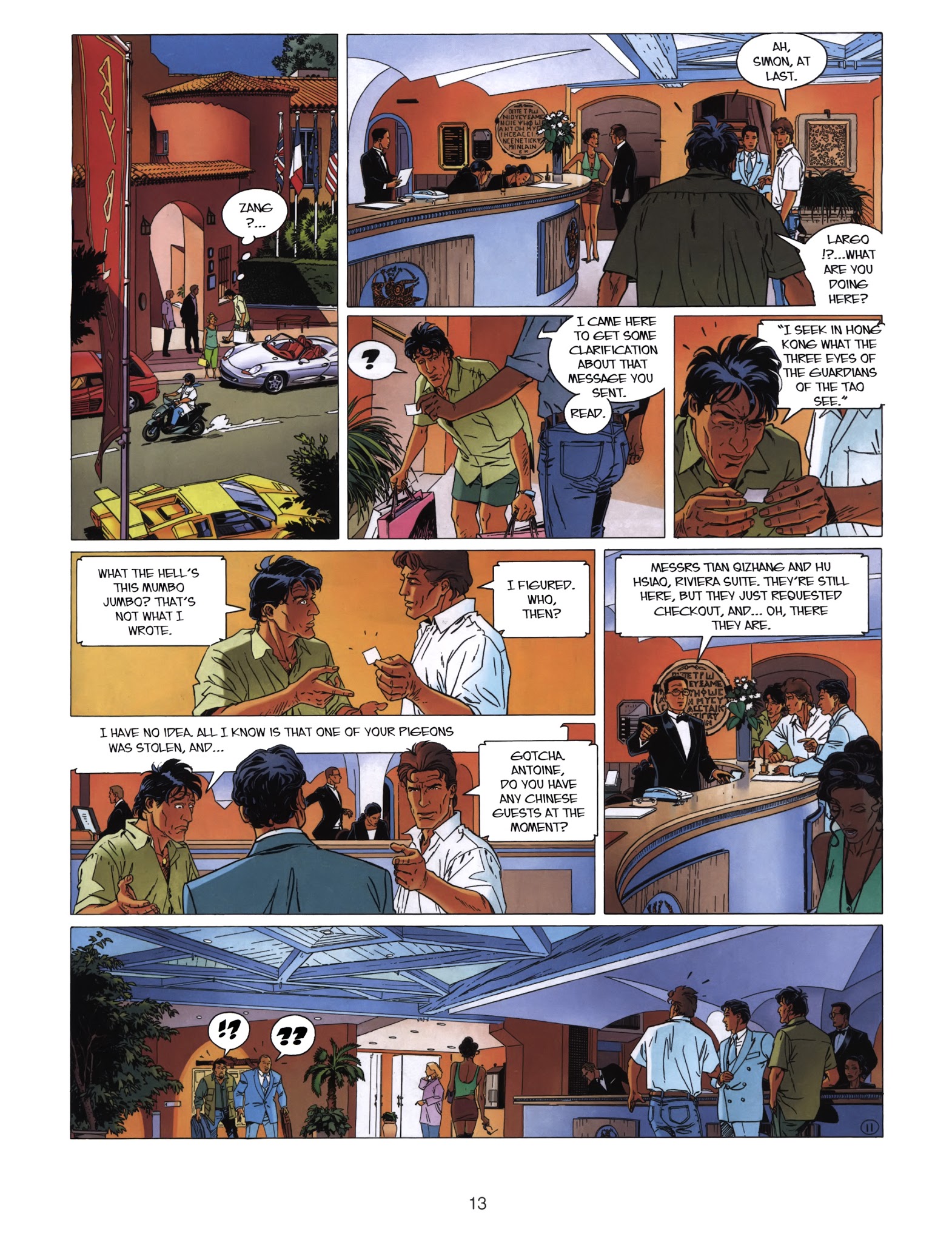 Read online Largo Winch comic -  Issue # TPB 11 - 15