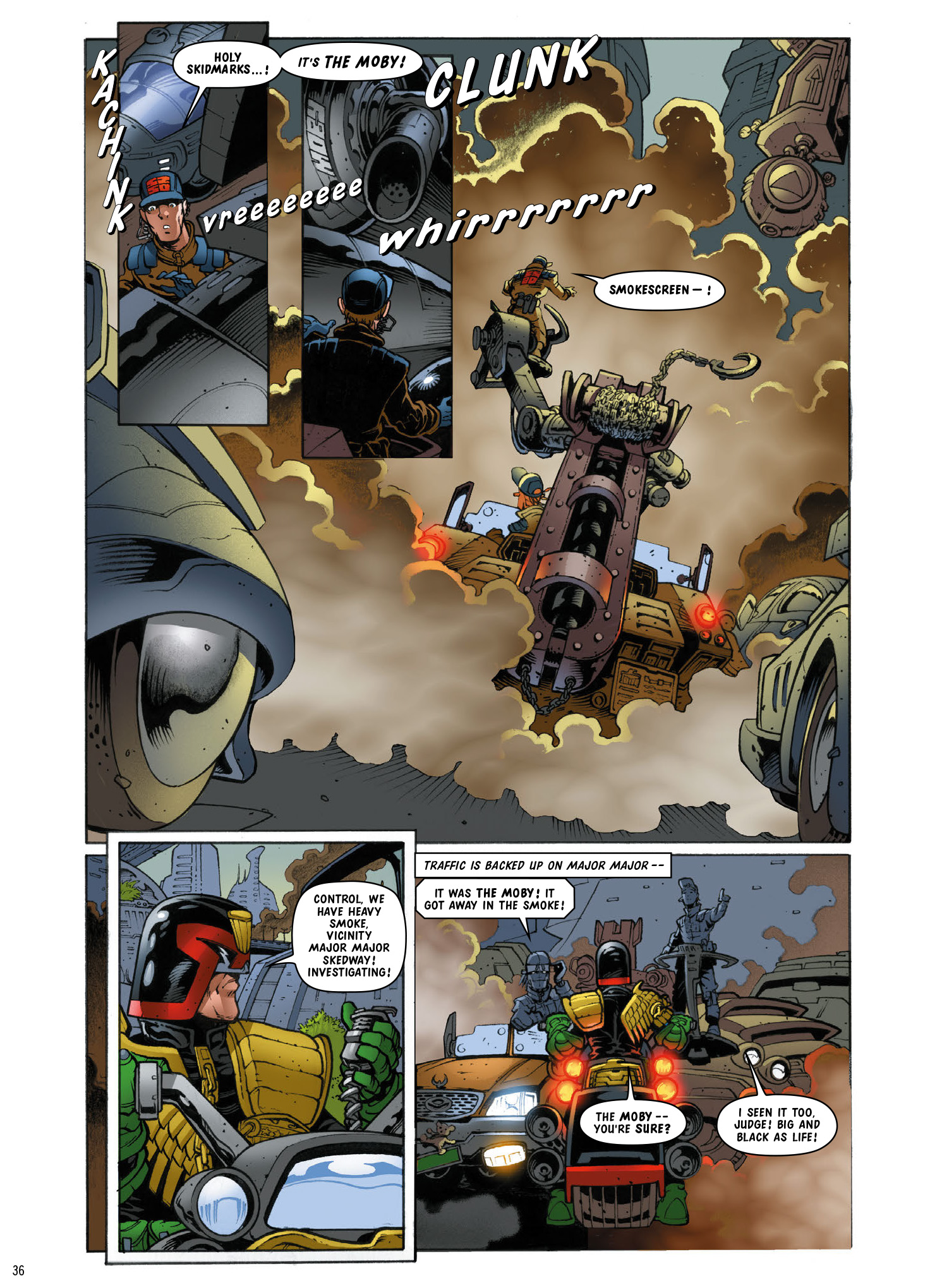 Read online Judge Dredd: The Complete Case Files comic -  Issue # TPB 33 (Part 1) - 38