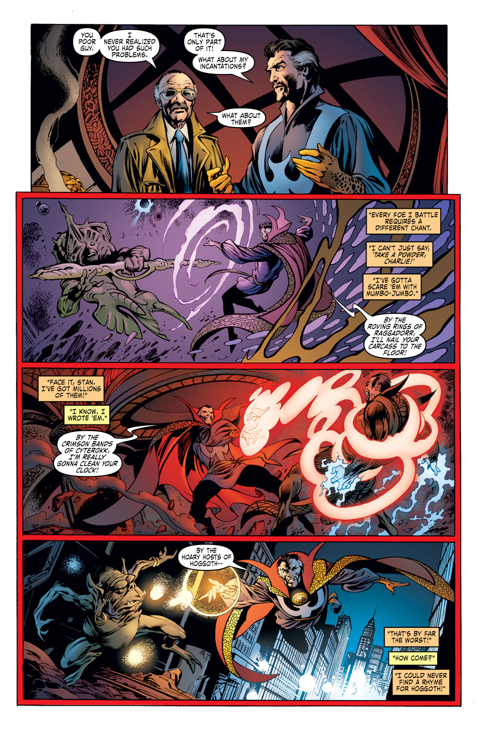 Read online Stan Lee Meets Doctor Strange comic -  Issue # Full - 9