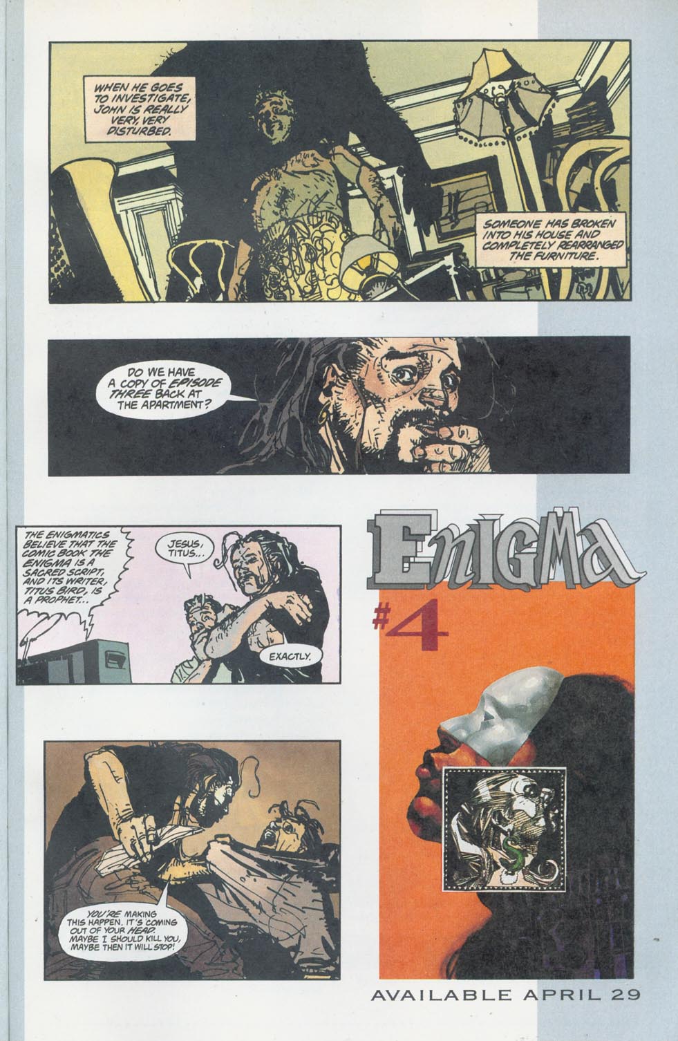 Read online Enigma comic -  Issue #3 - 28