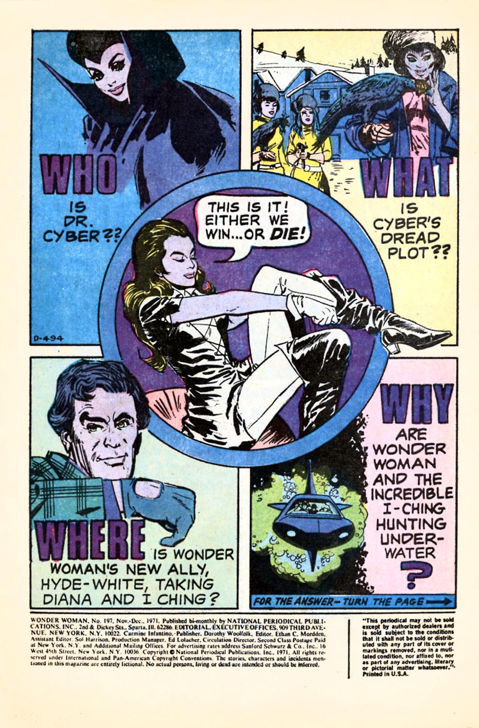Read online Wonder Woman (1942) comic -  Issue #197 - 3