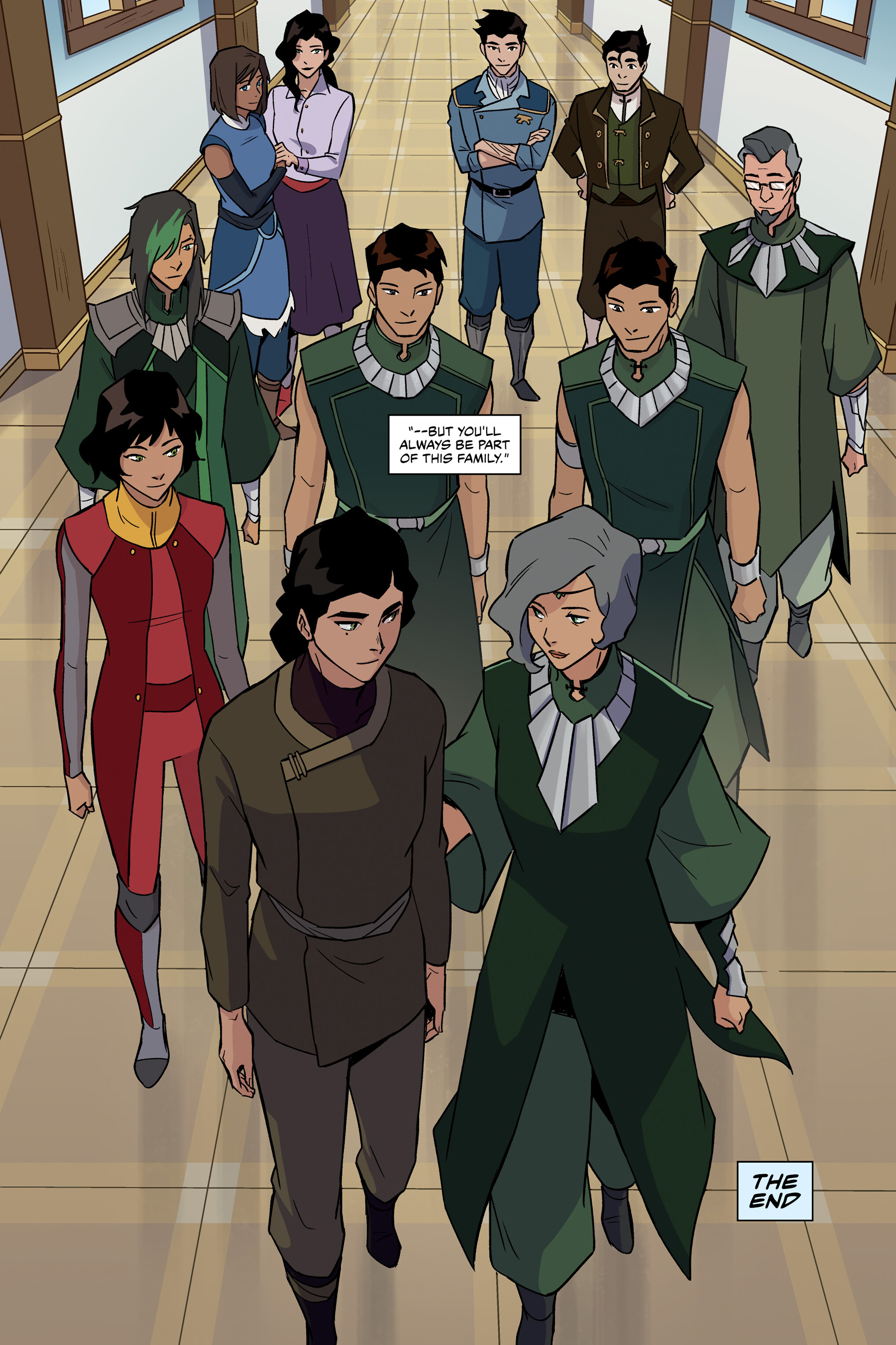 Read online Nickelodeon The Legend of Korra: Ruins of the Empire comic -  Issue # TPB 3 - 78