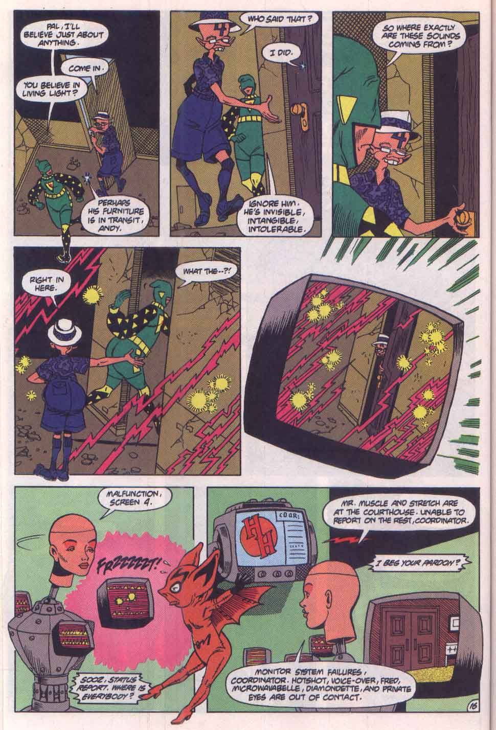 Read online Hero Hotline comic -  Issue #6 - 17