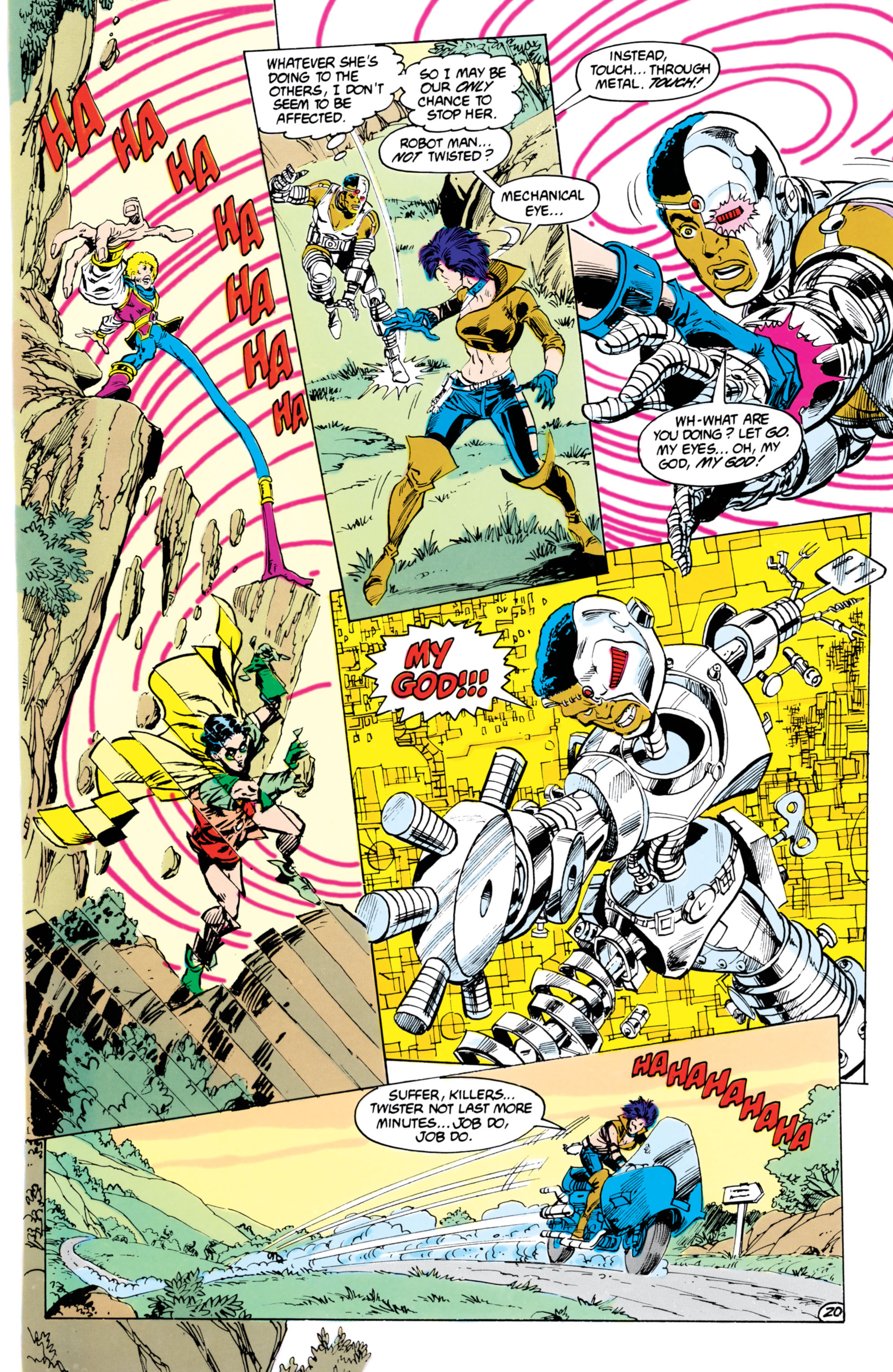 Read online The New Teen Titans (1984) comic -  Issue #26 - 21