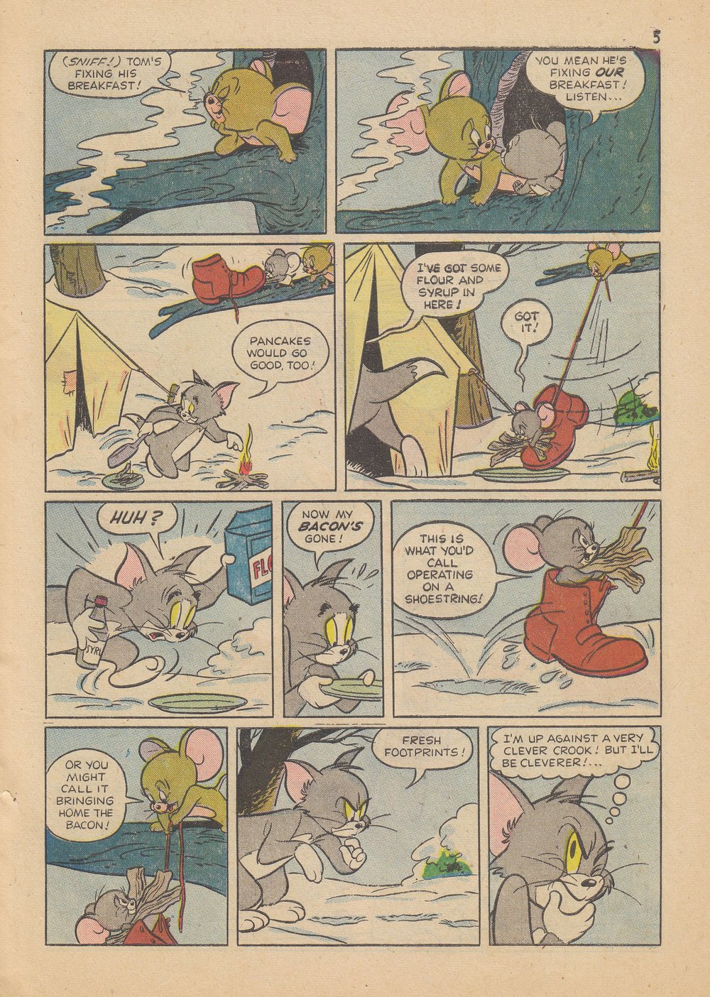 Read online M.G.M.'s Tom and Jerry's Winter Fun comic -  Issue #4 - 8