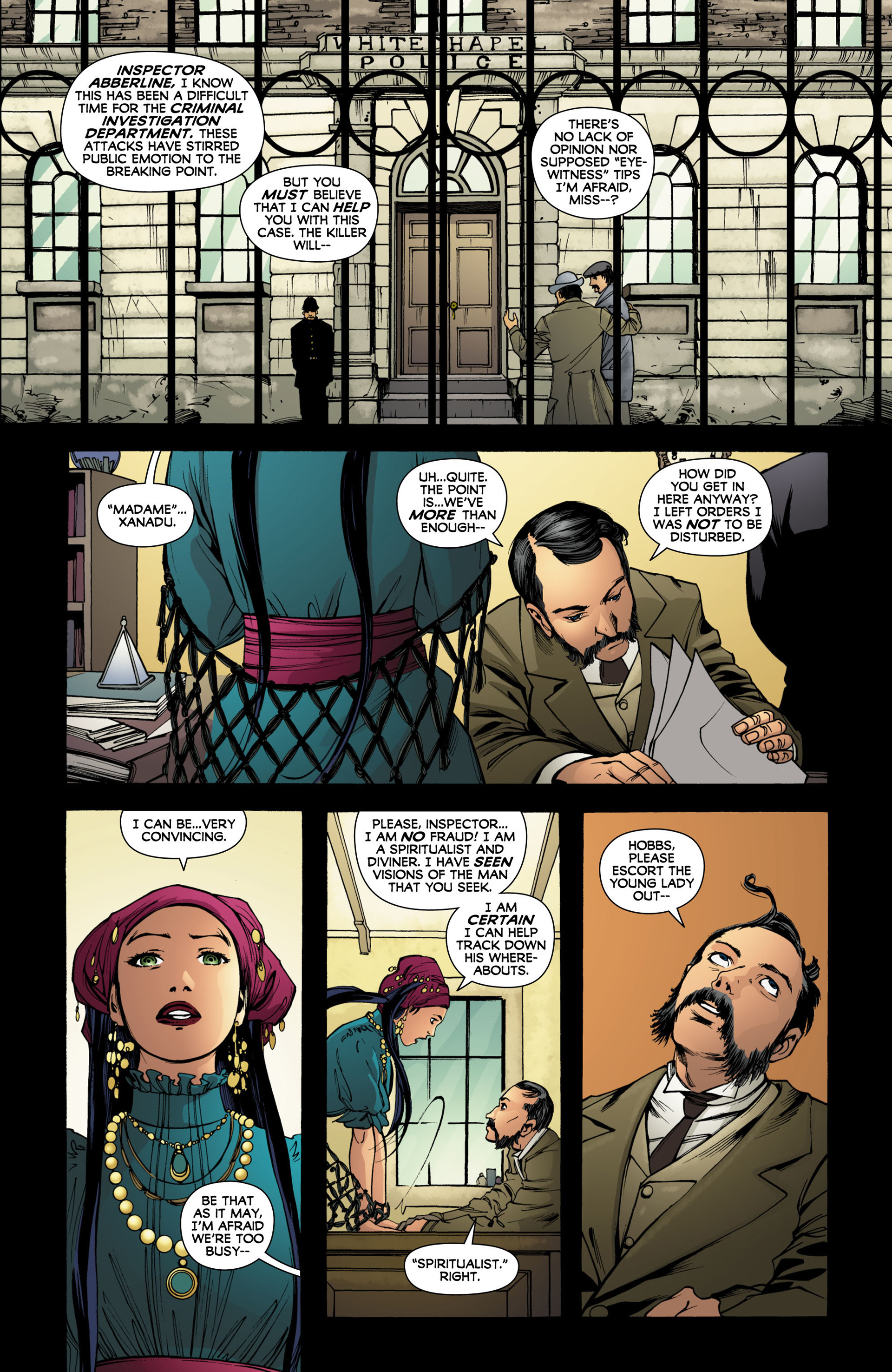 Read online Madame Xanadu comic -  Issue #7 - 11