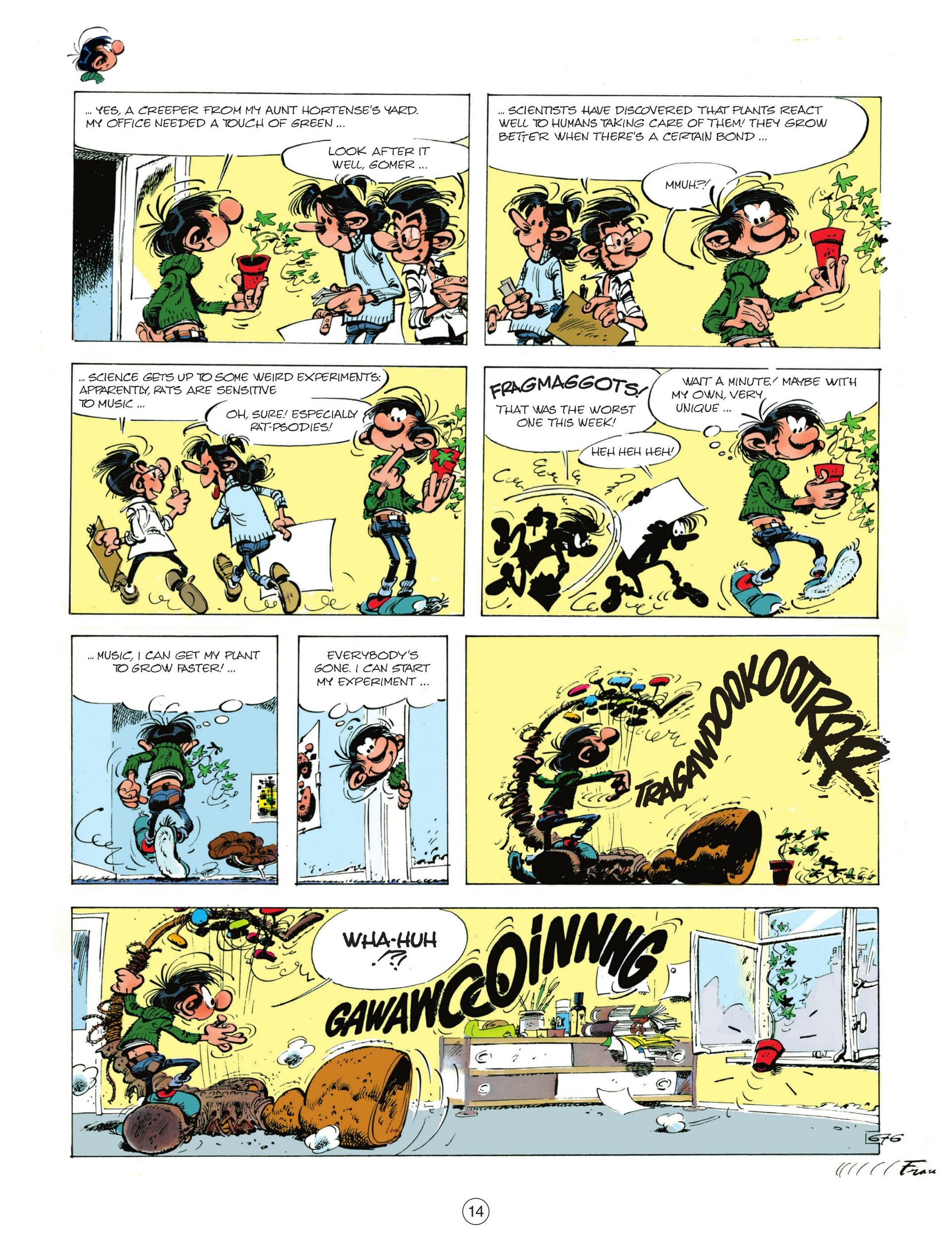 Read online Gomer Goof comic -  Issue #8 - 16
