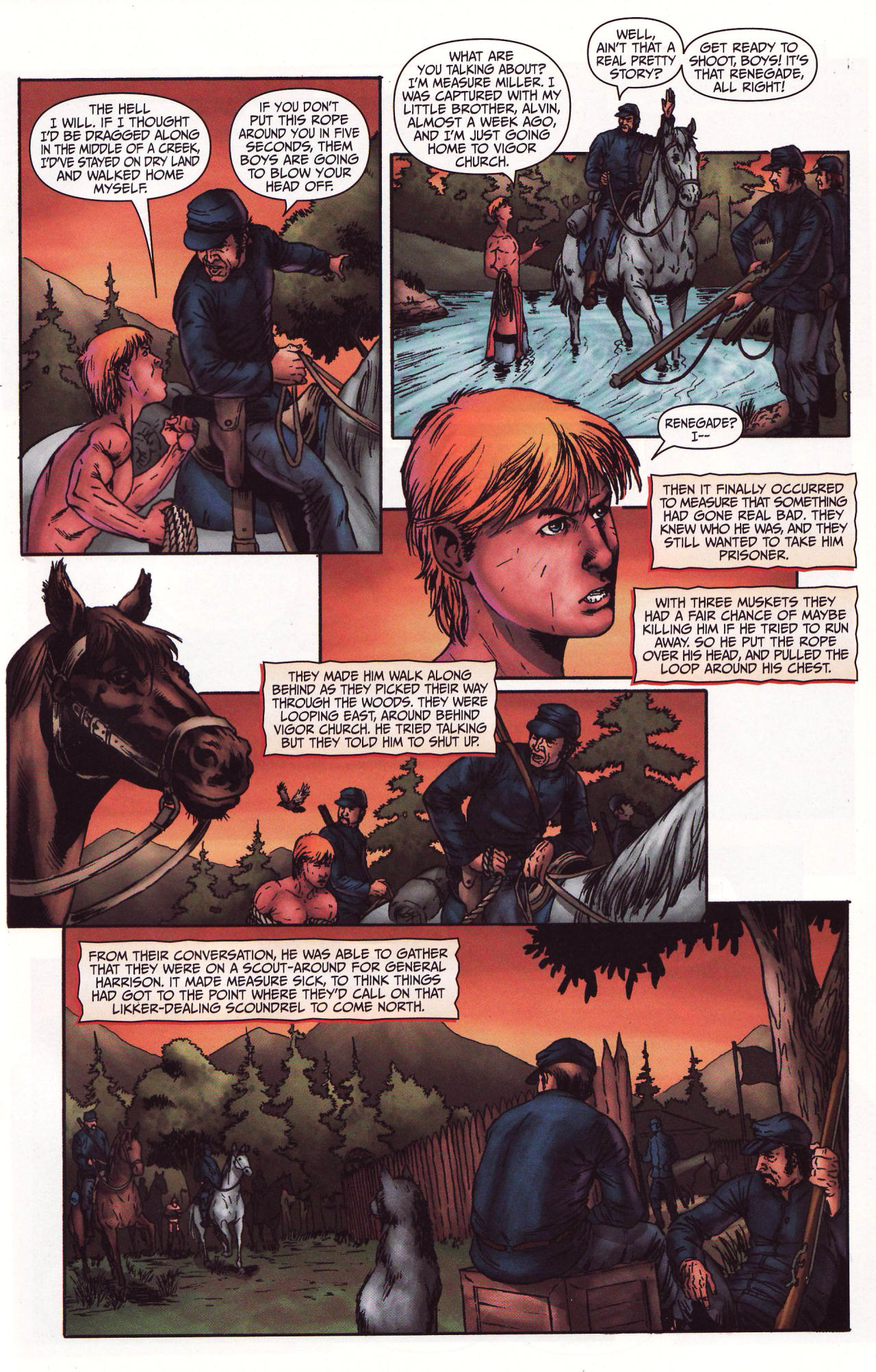 Read online Red Prophet: The Tales of Alvin Maker comic -  Issue #8 - 9