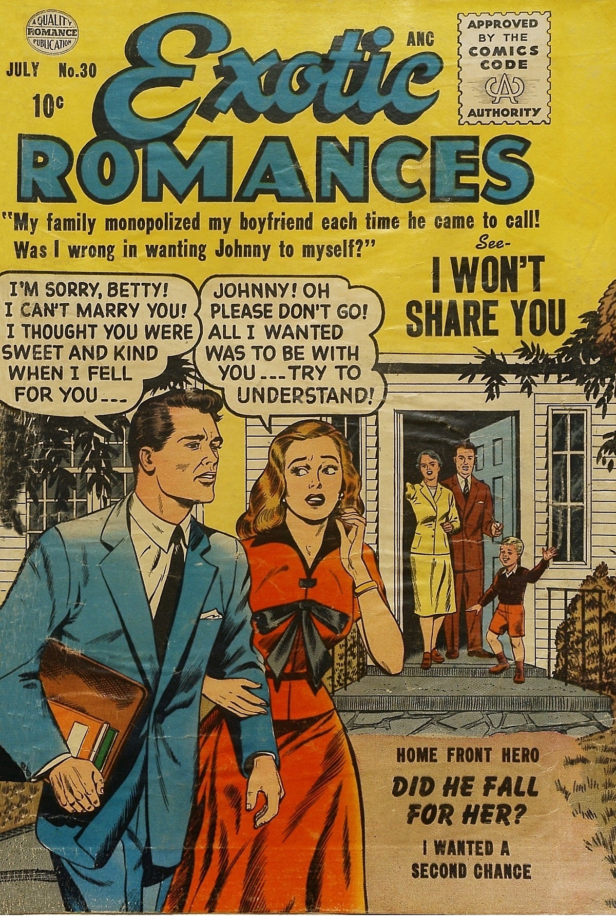 Read online Exotic Romances comic -  Issue #30 - 1