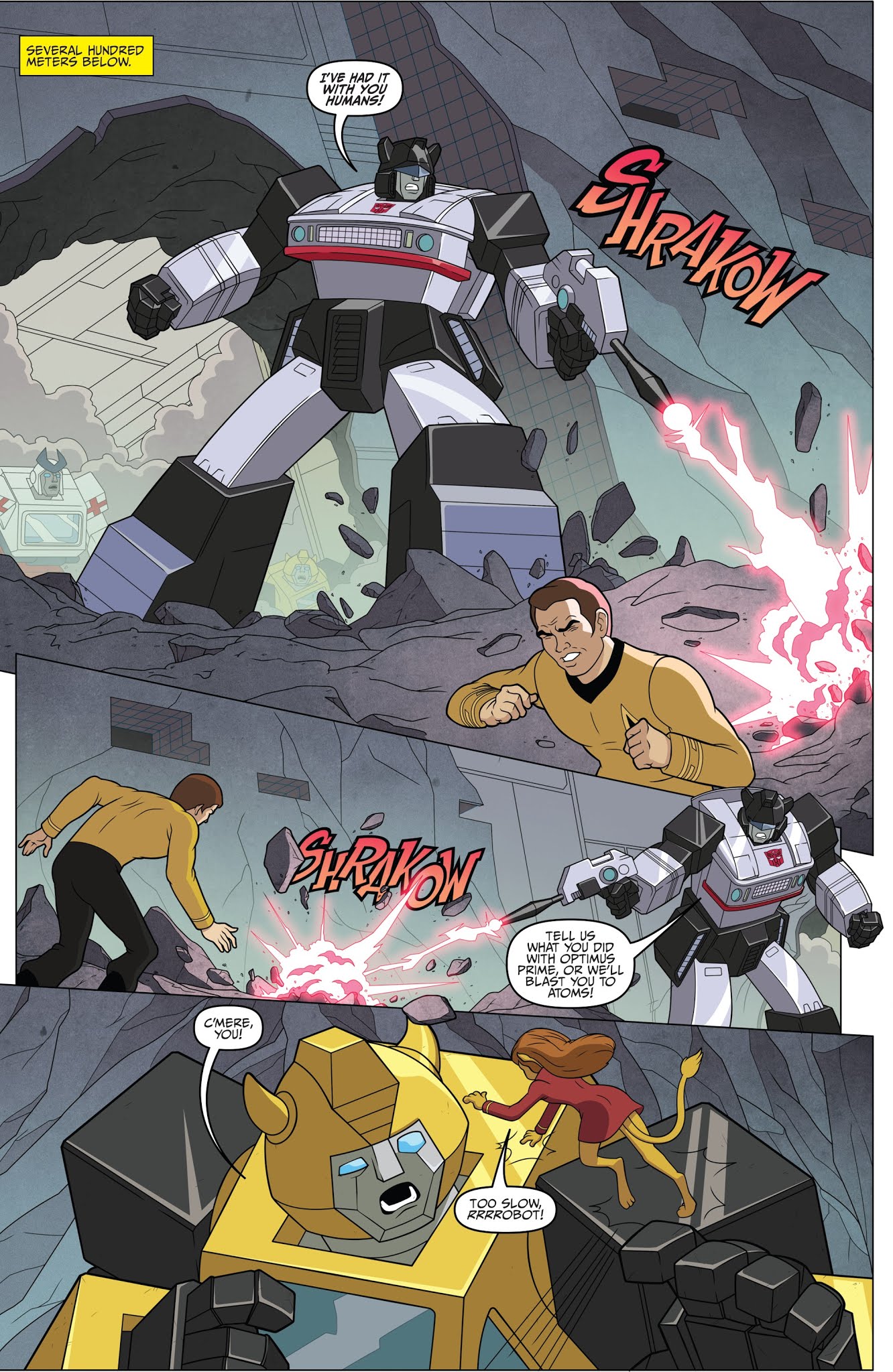 Read online Star Trek vs. Transformers comic -  Issue #2 - 8
