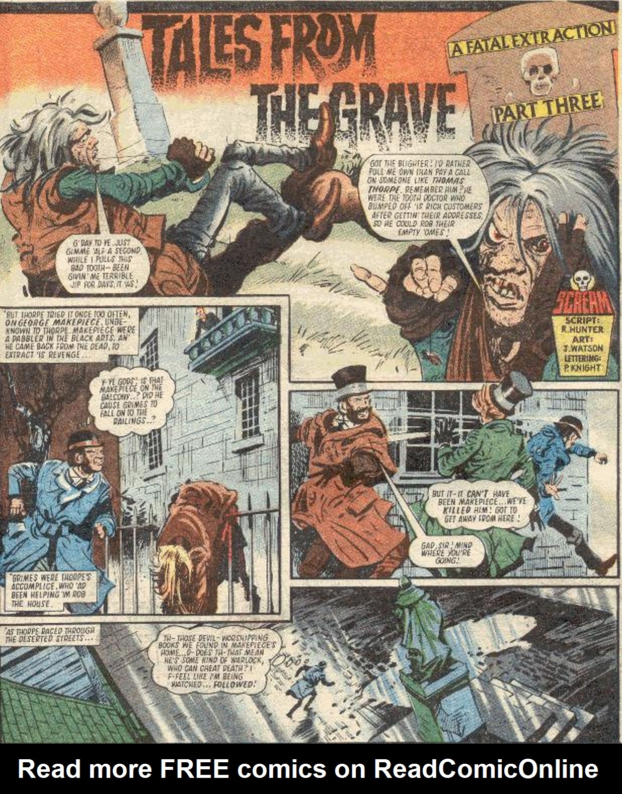 Read online Scream! (1984) comic -  Issue #11 - 16