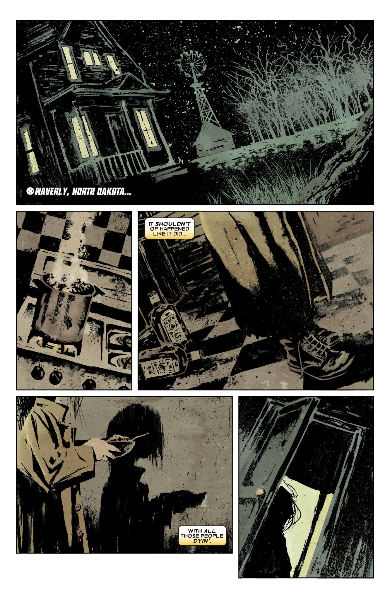 Read online Wolverine: Blood & Sorrow comic -  Issue # TPB - 53