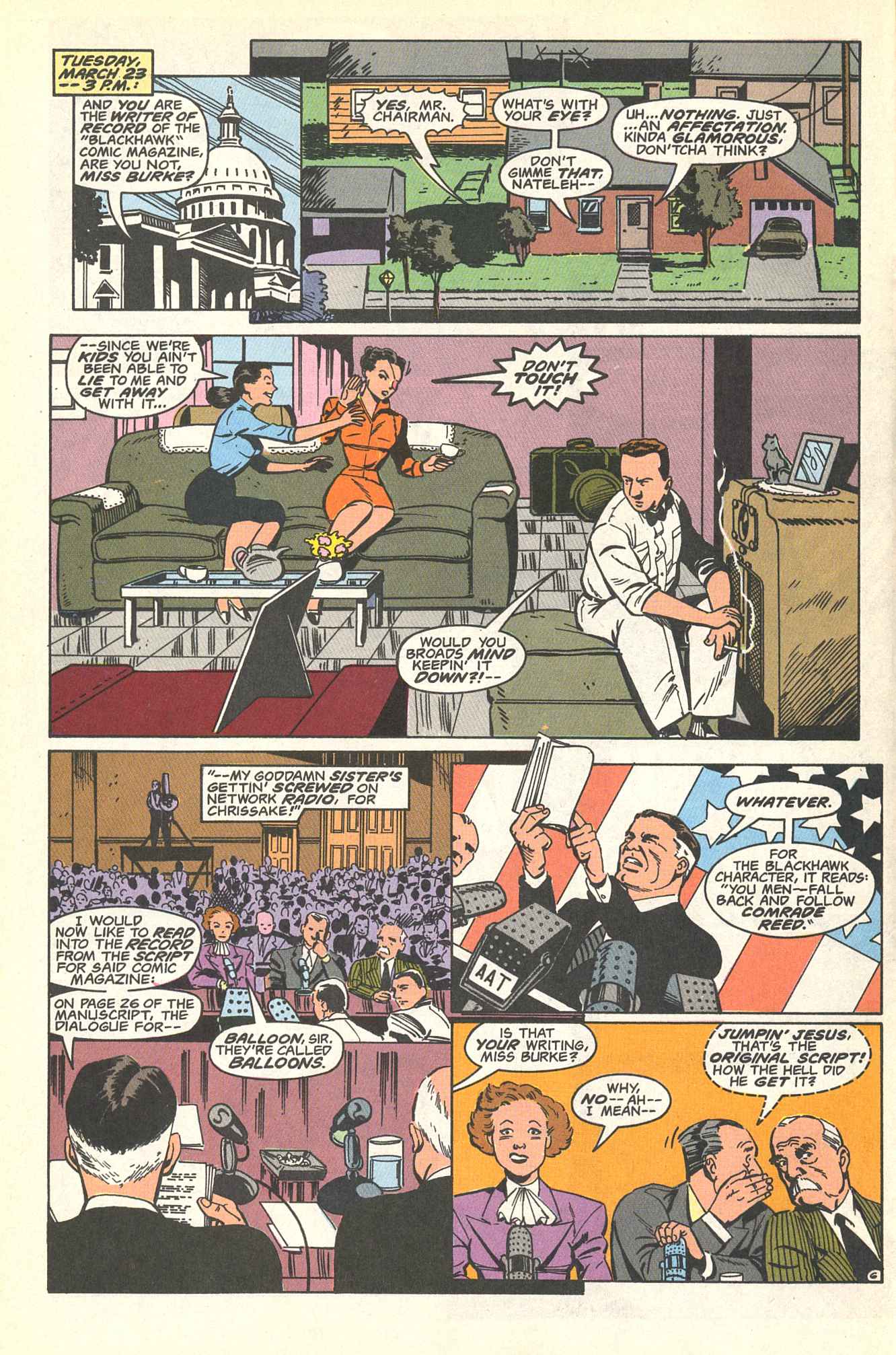 Blackhawk (1989) Issue #2 #3 - English 8
