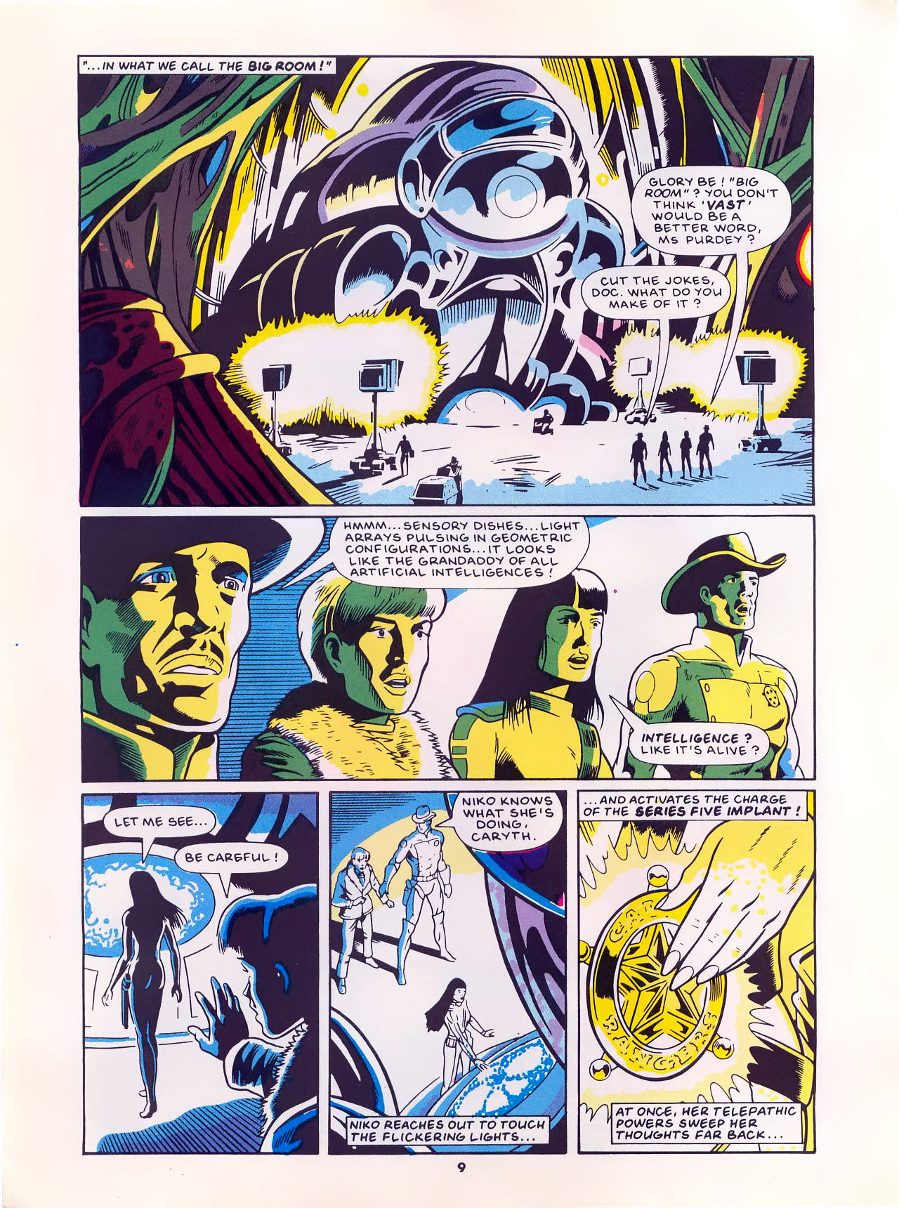 Read online Adventures of the Galaxy Rangers comic -  Issue #3 - 9