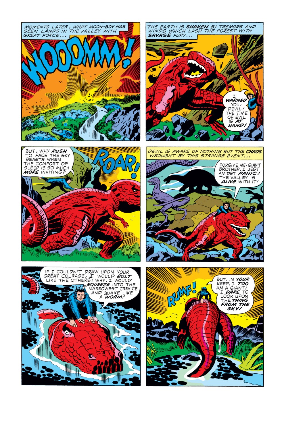 Read online Devil Dinosaur comic -  Issue #4 - 6