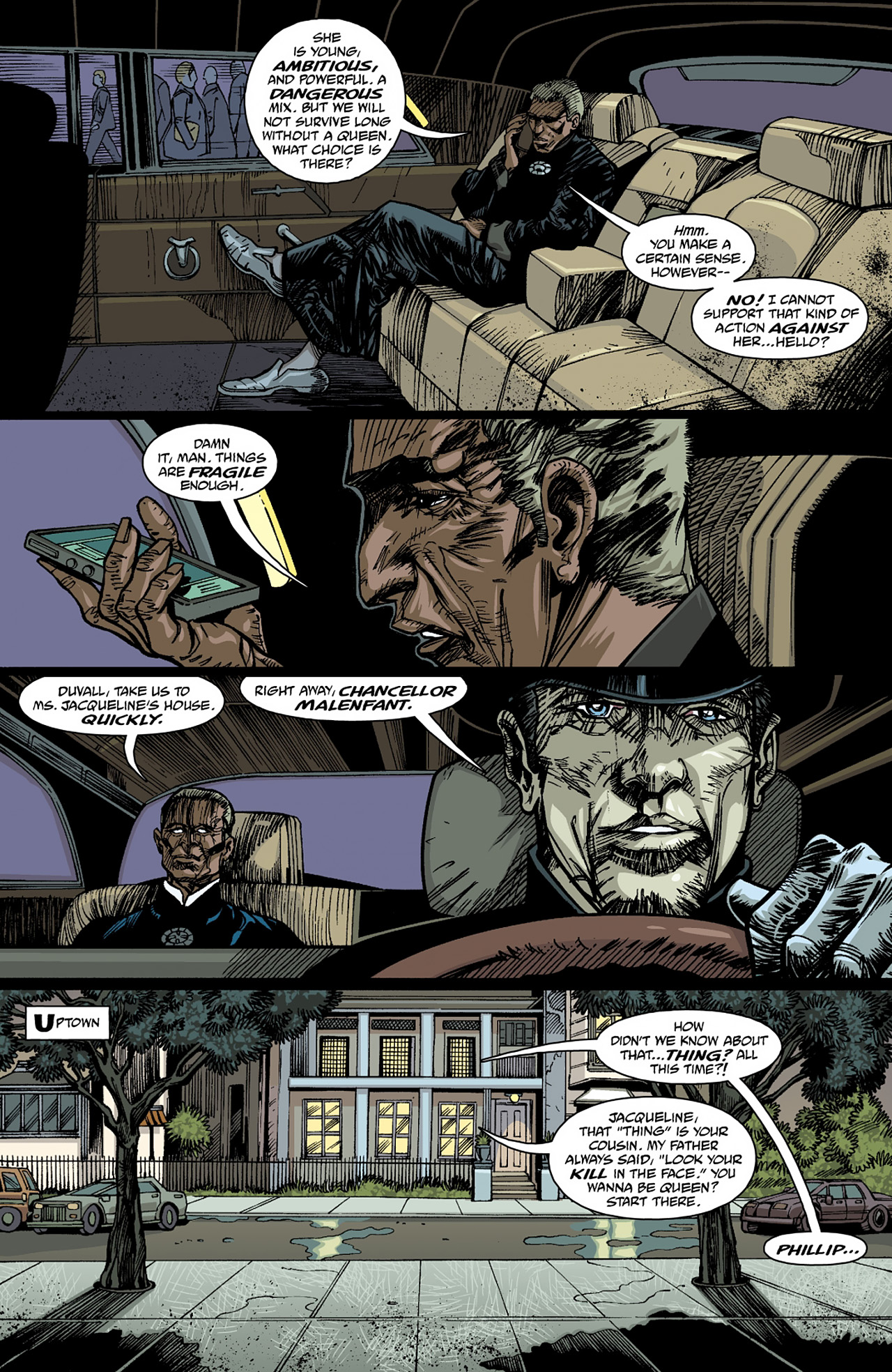 Read online Dominique Laveau: Voodoo Child comic -  Issue #3 - 9
