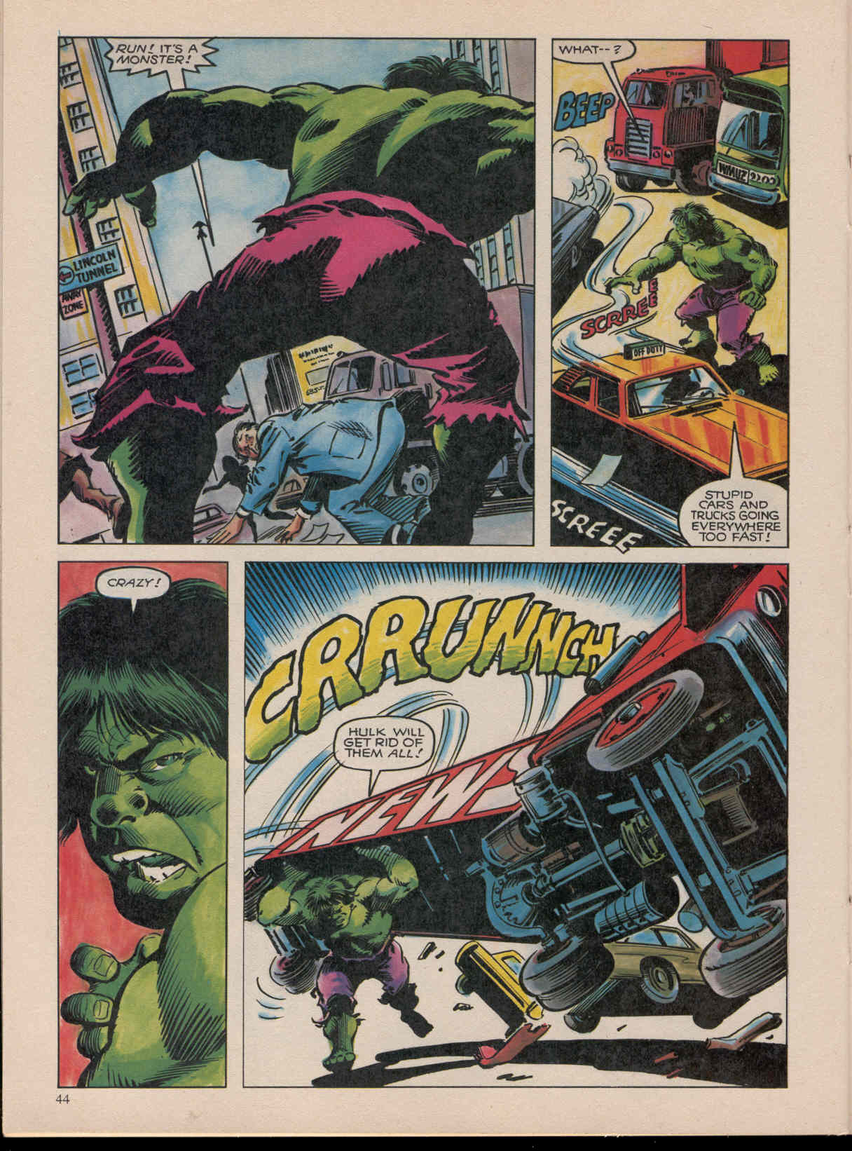 Read online Hulk (1978) comic -  Issue #19 - 45