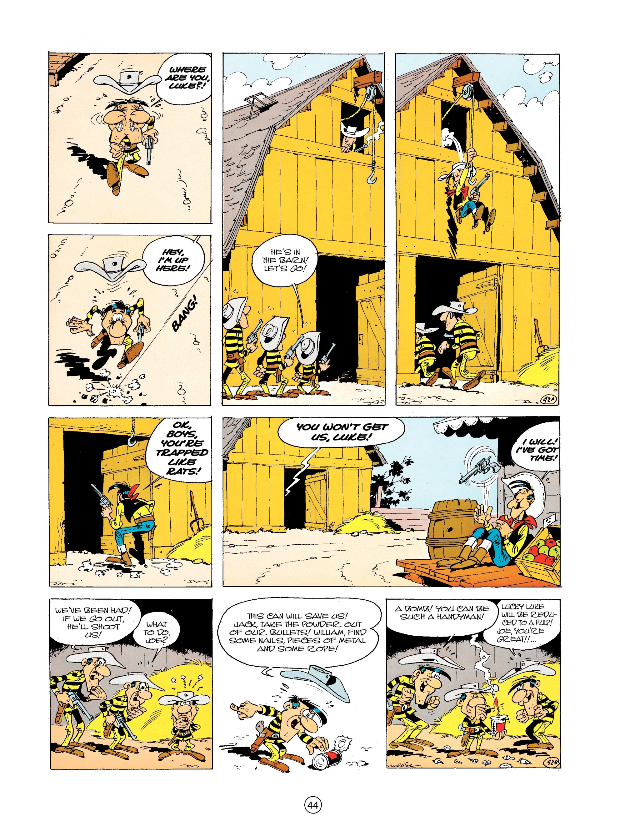 Read online A Lucky Luke Adventure comic -  Issue #19 - 44