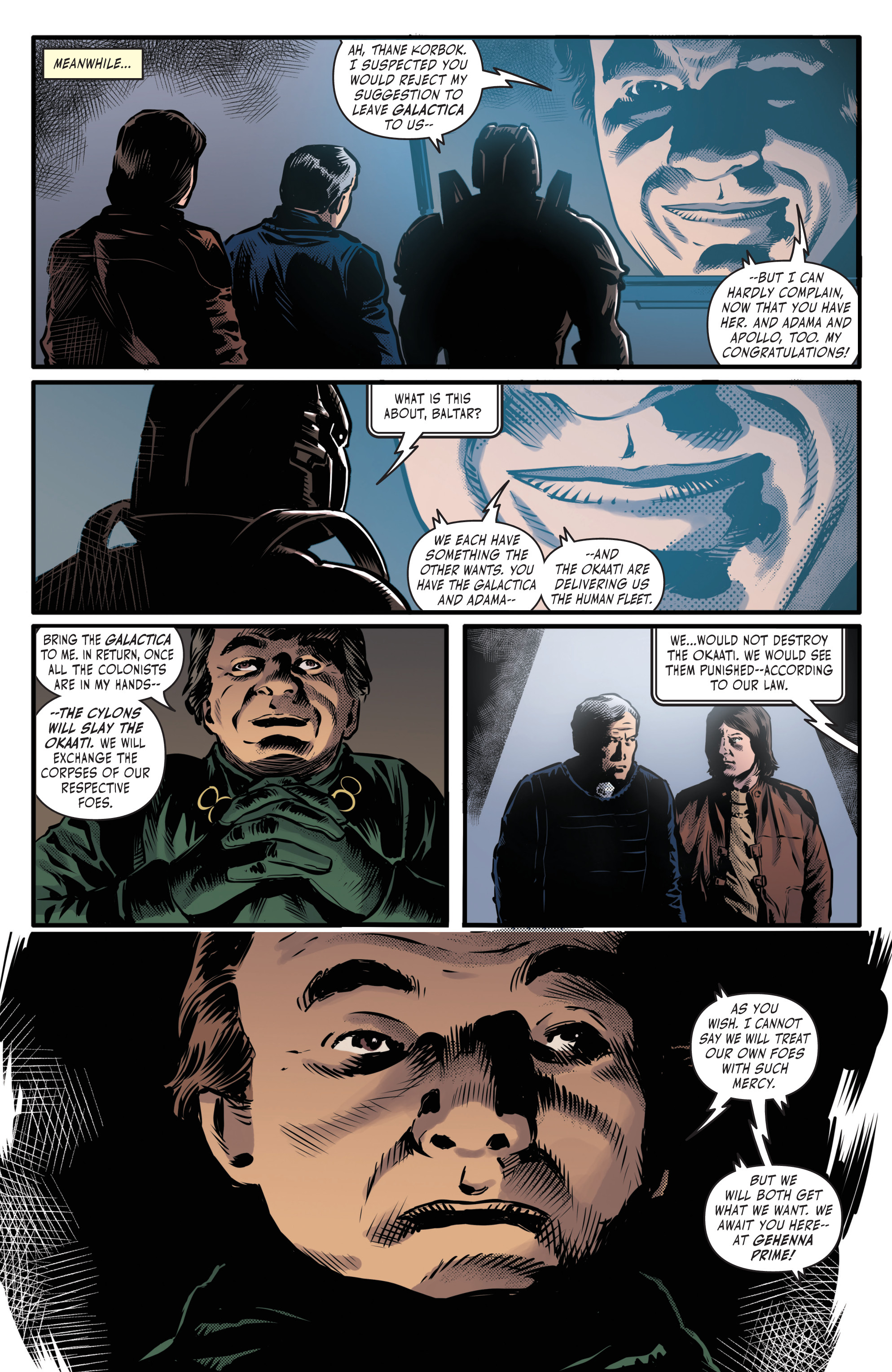 Read online Battlestar Galactica (Classic) comic -  Issue #4 - 21