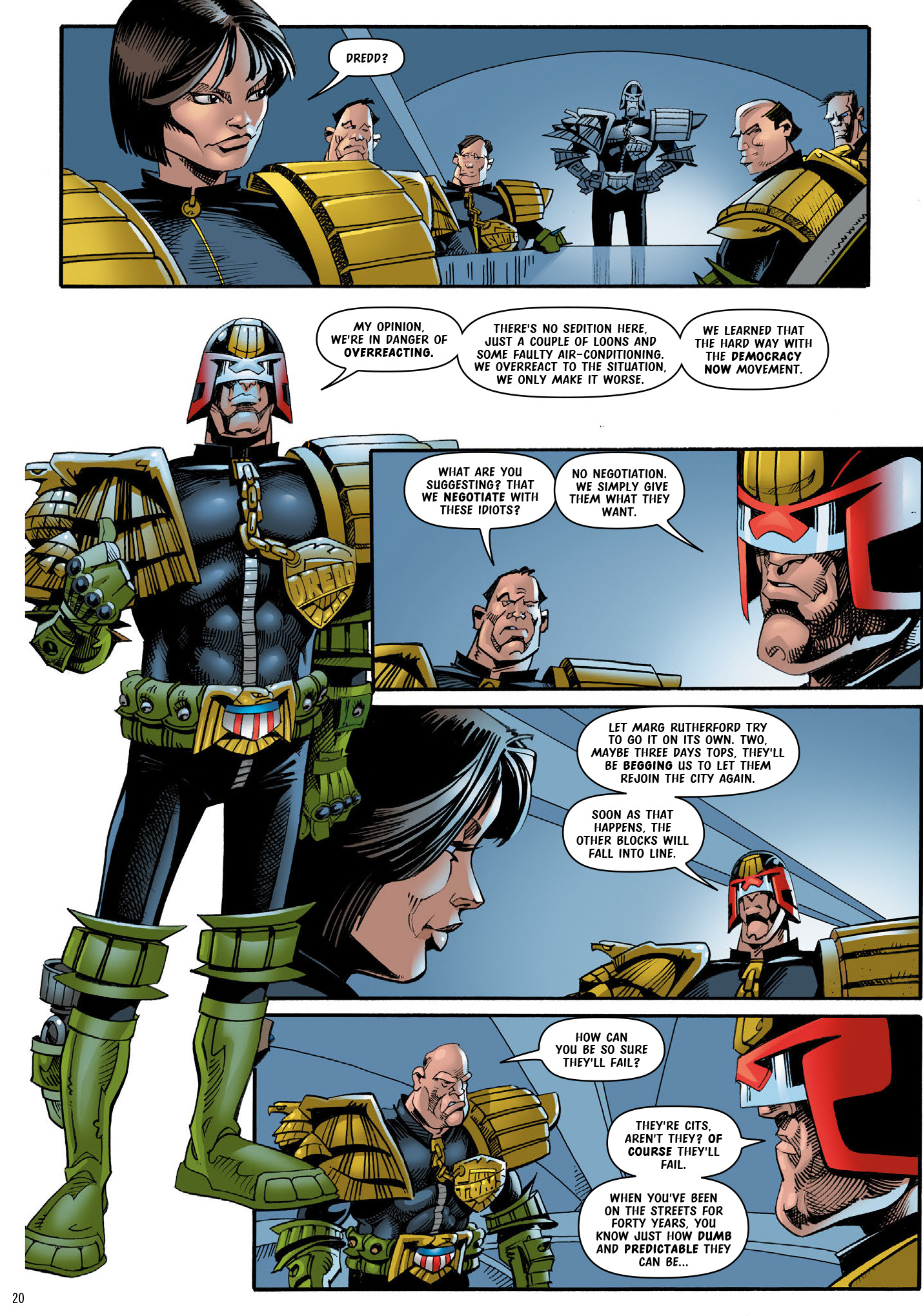 Read online Judge Dredd: The Complete Case Files comic -  Issue # TPB 36 (Part 1) - 22