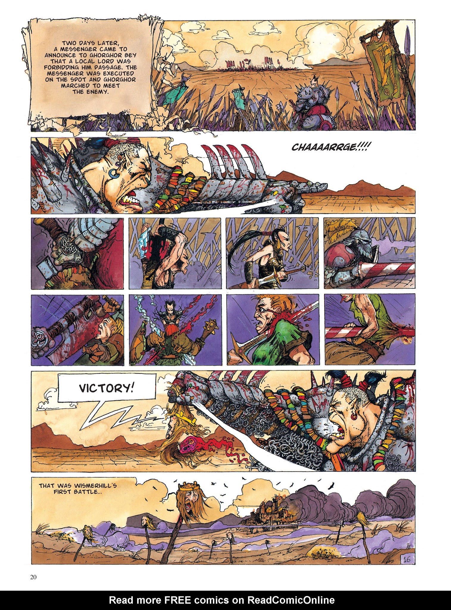 Read online The Black Moon Chronicles comic -  Issue #1 - 21