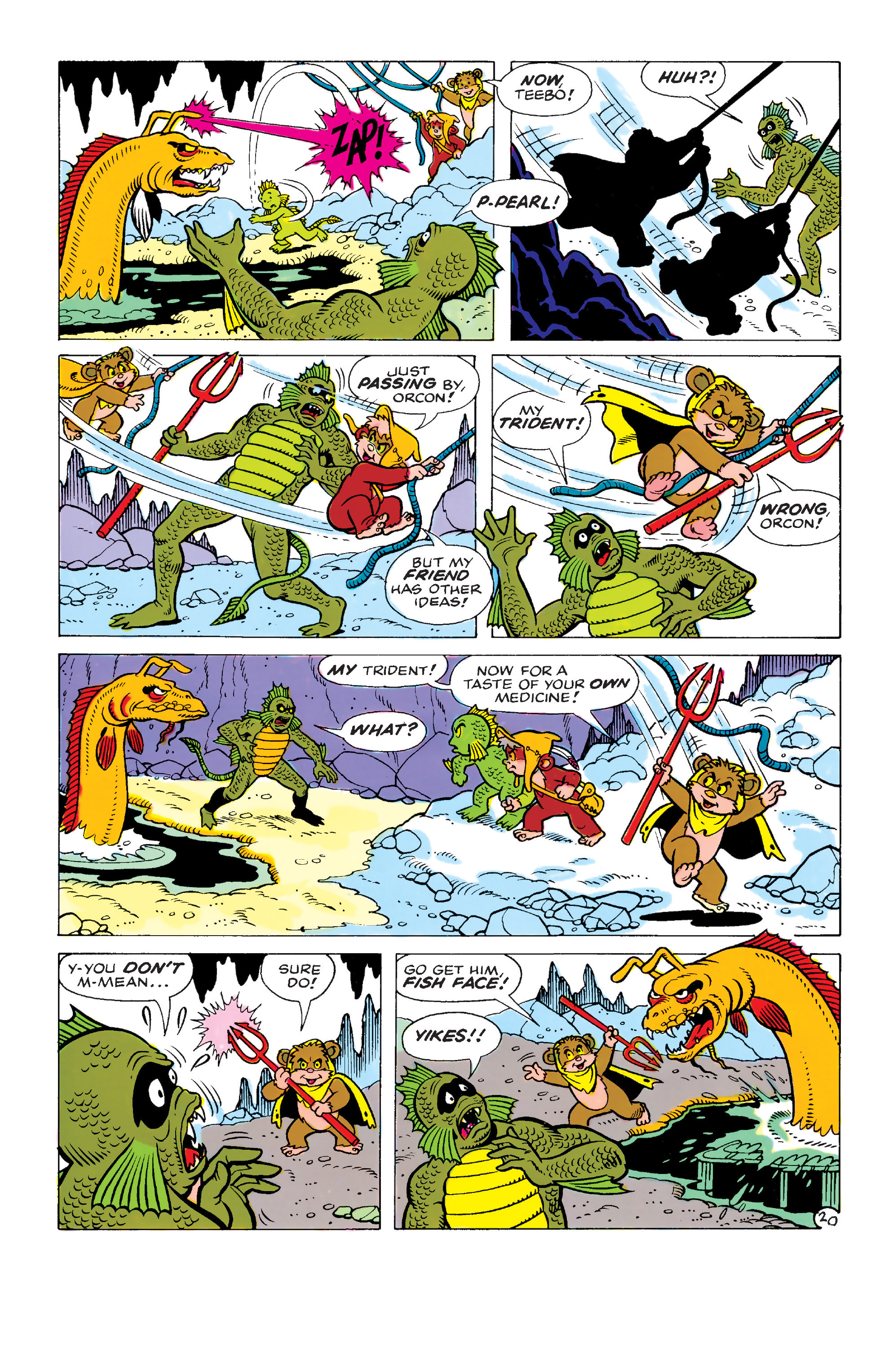 Read online Ewoks comic -  Issue #9 - 21