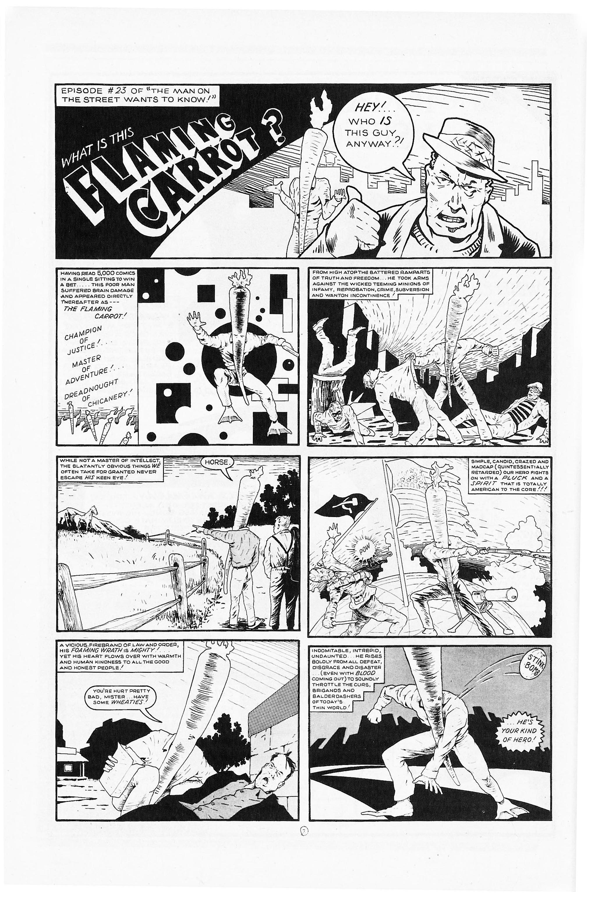 Read online Flaming Carrot Comics (1984) comic -  Issue #10 - 4