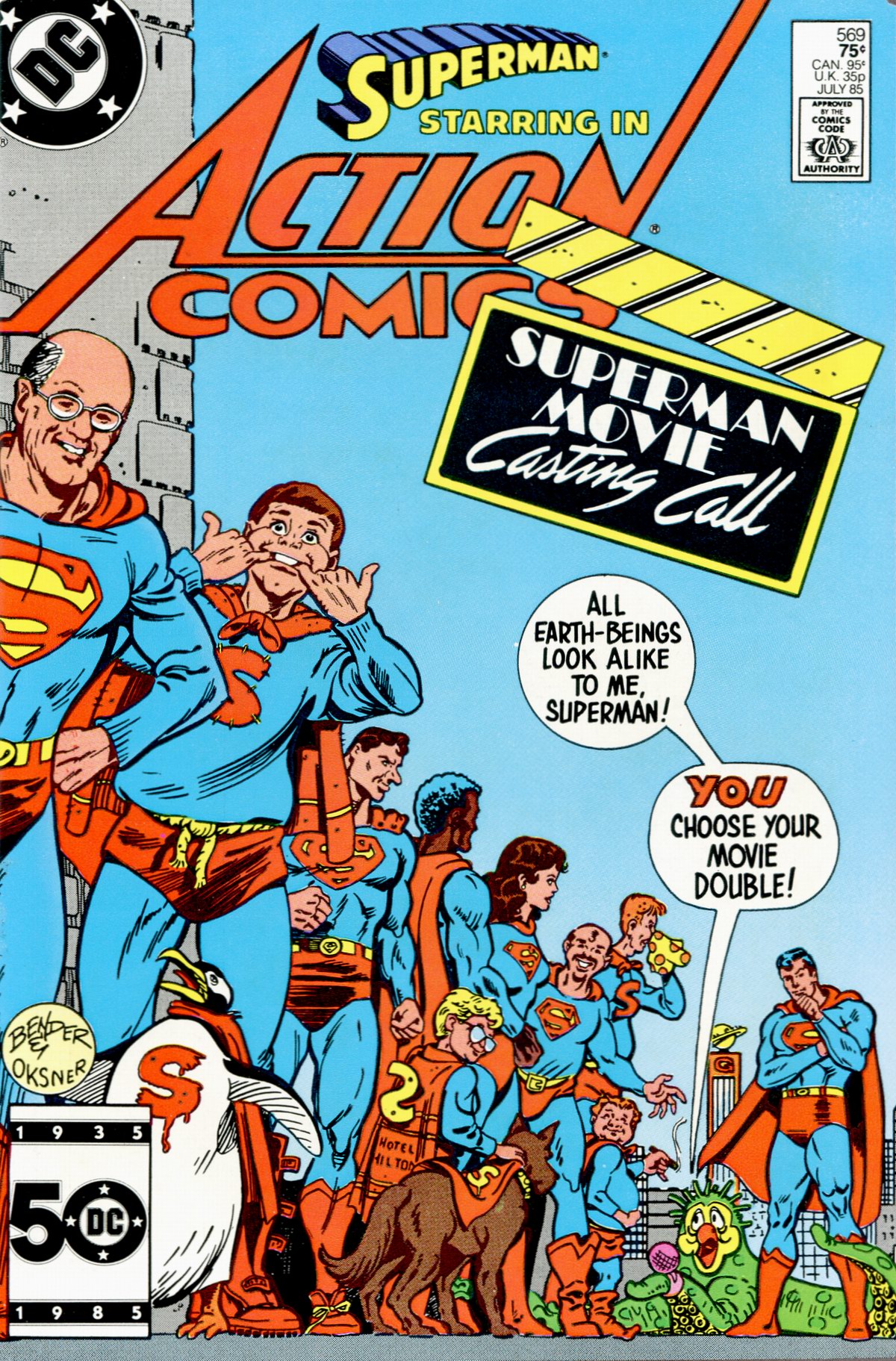 Read online Action Comics (1938) comic -  Issue #569 - 1