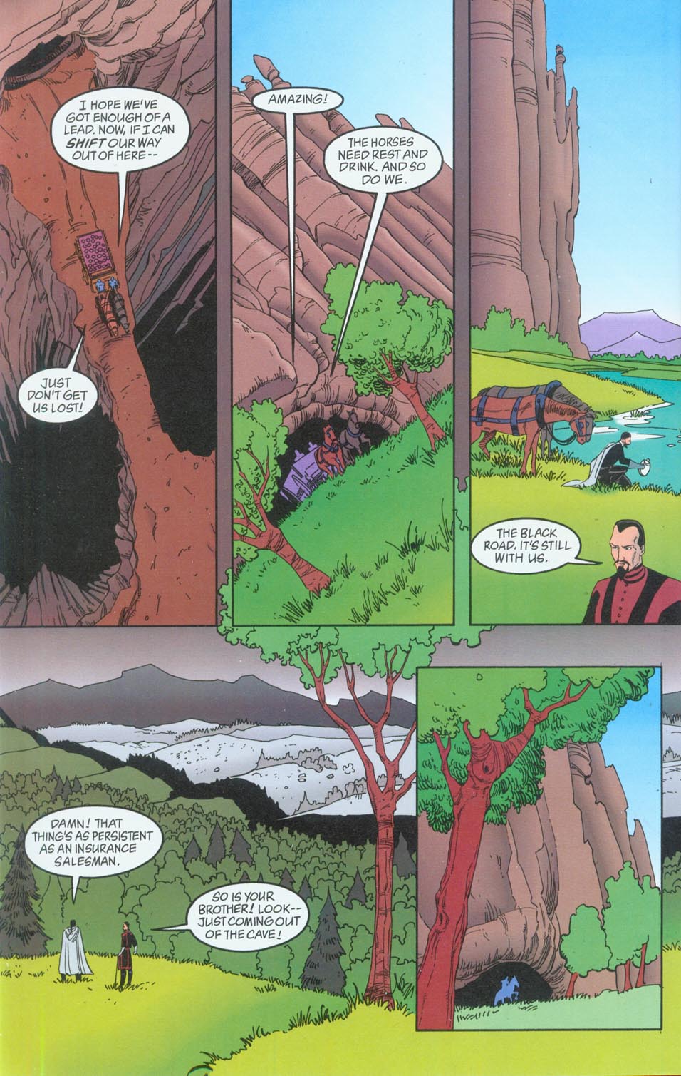 Read online Roger Zelazny's Amber: The Guns of Avalon comic -  Issue #3 - 22