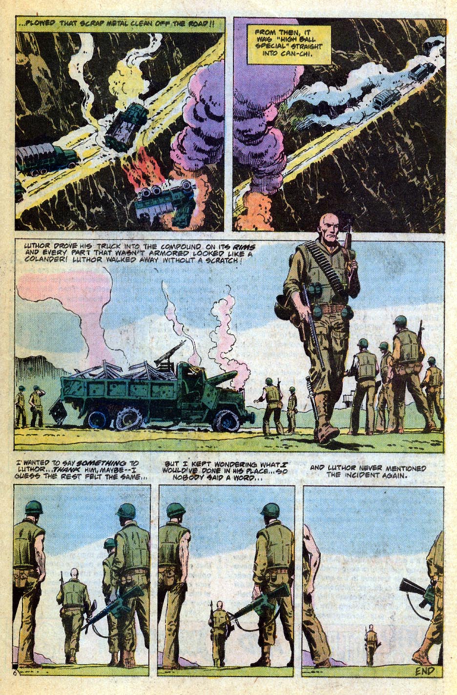 Read online Unknown Soldier (1977) comic -  Issue #211 - 17