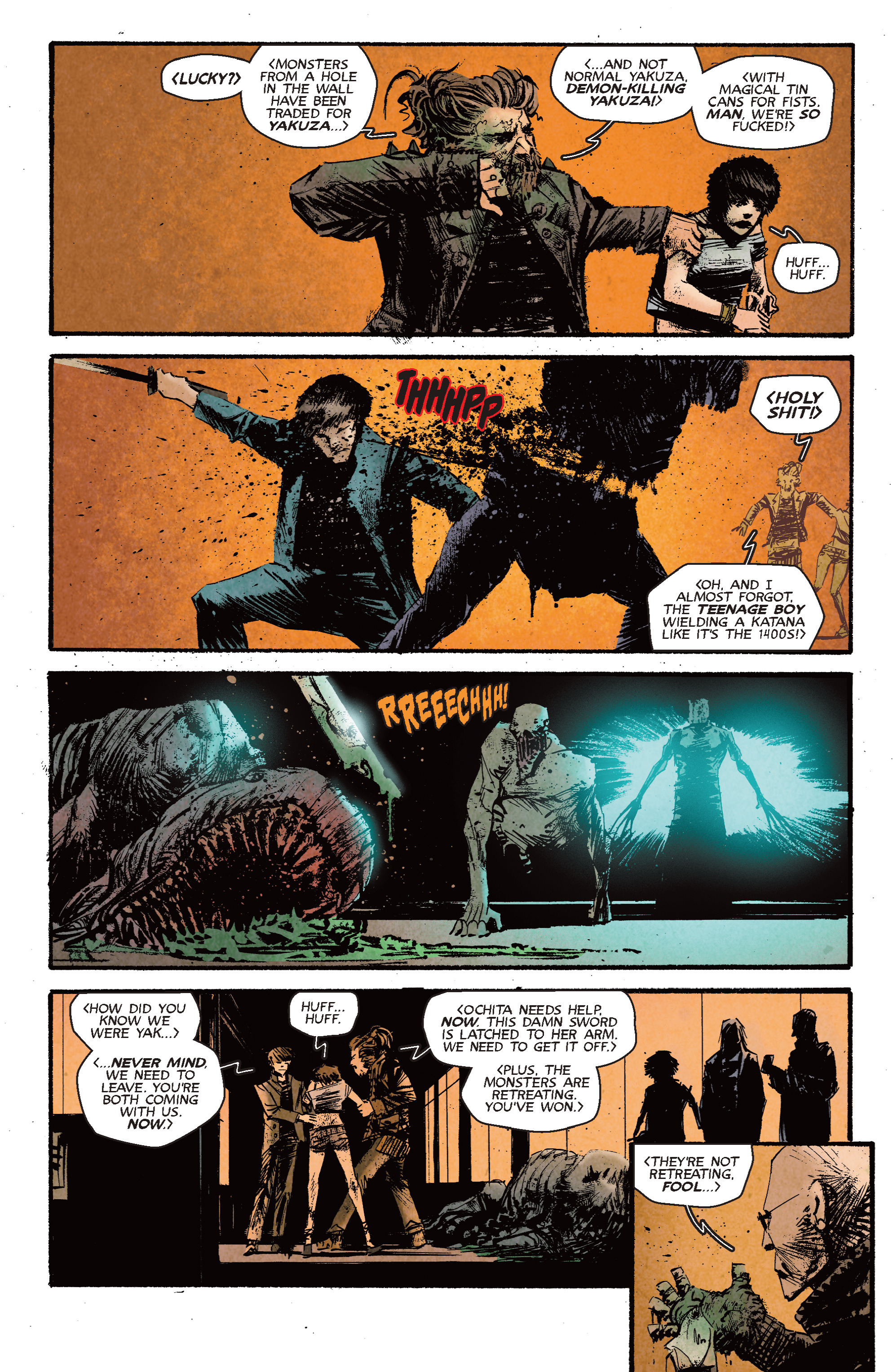 Read online Yakuza Demon Killers comic -  Issue #1 - 23