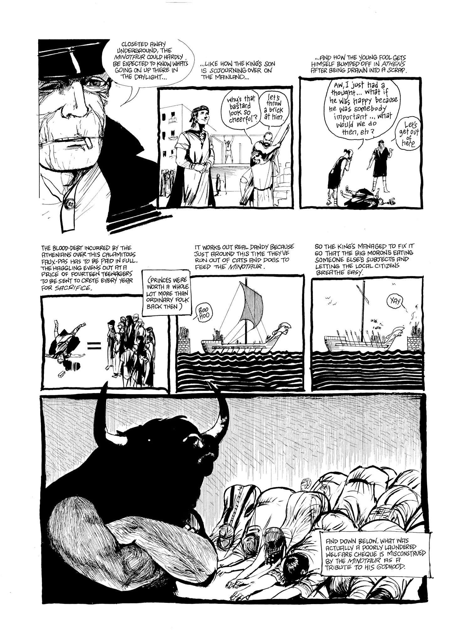 Read online Eddie Campbell's Bacchus comic -  Issue # TPB 2 - 177
