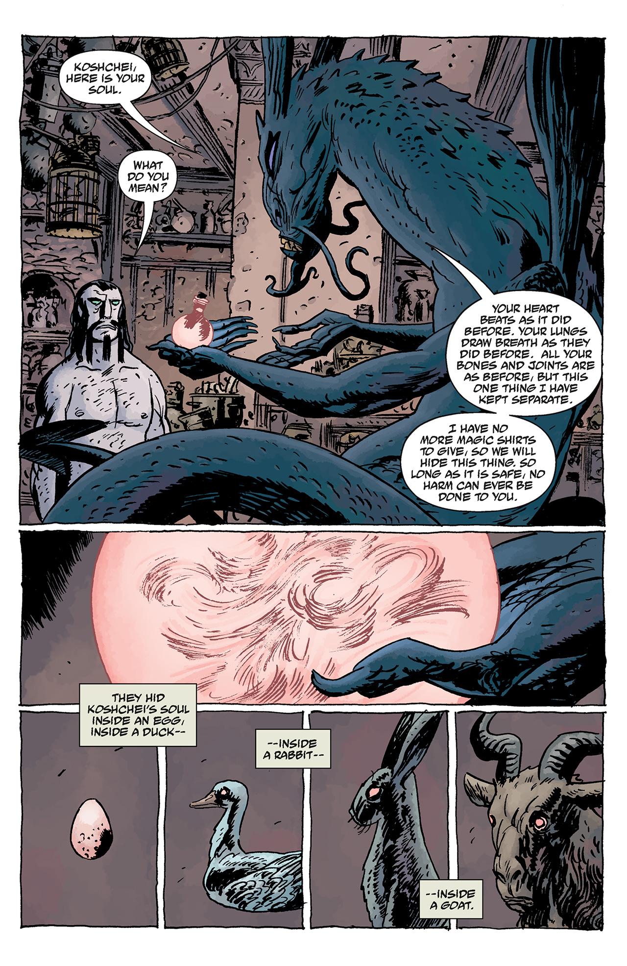 Read online Hellboy: The Wild Hunt comic -  Issue #3 - 24